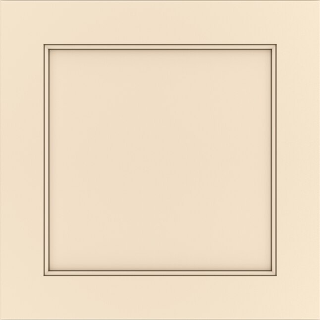 Diamond Intrigue Paloma 14 75 In W X H Pure Linen Nougat Painted Maple Kitchen Cabinet Sample At Lowes Com