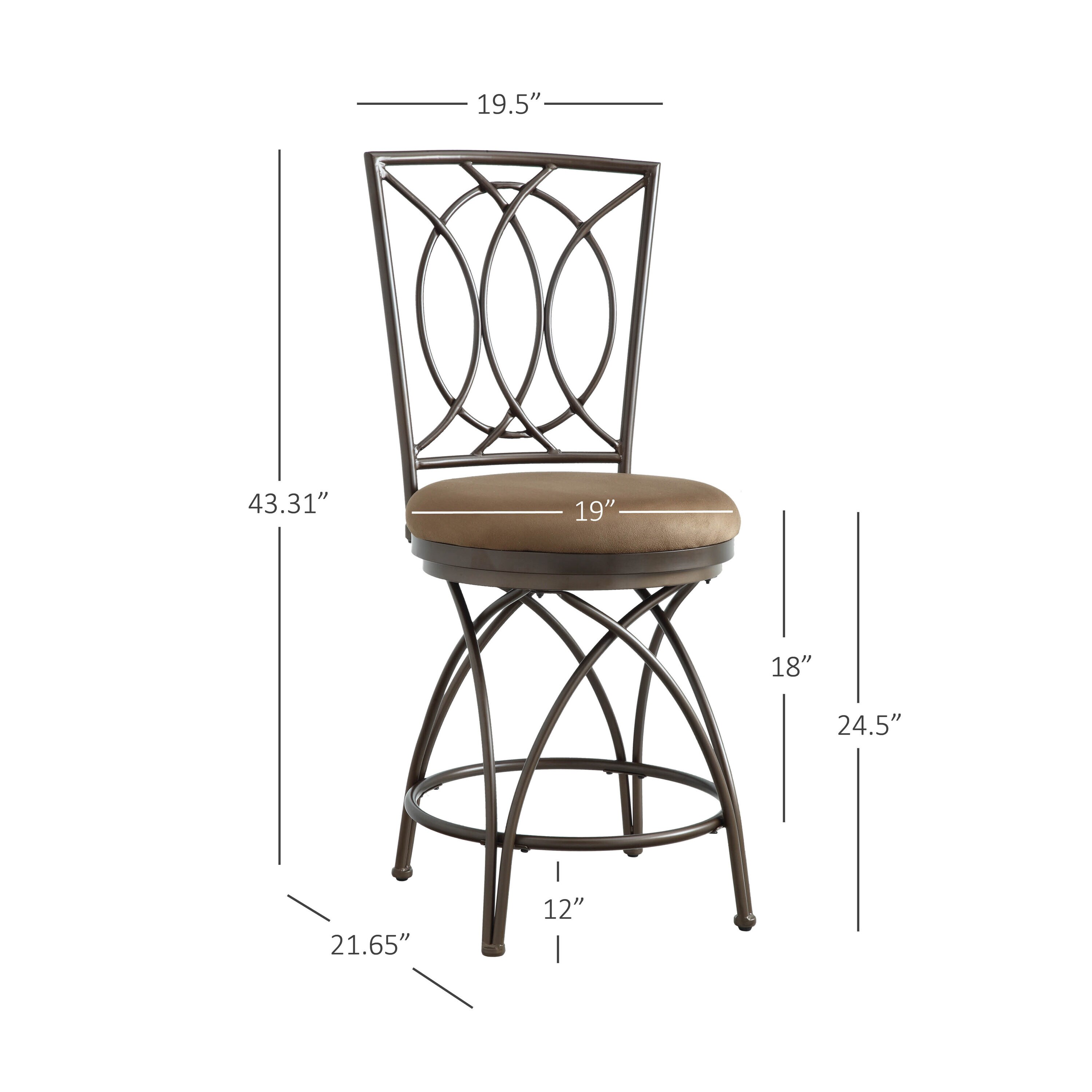 Powell PLWS132 stools - View #6