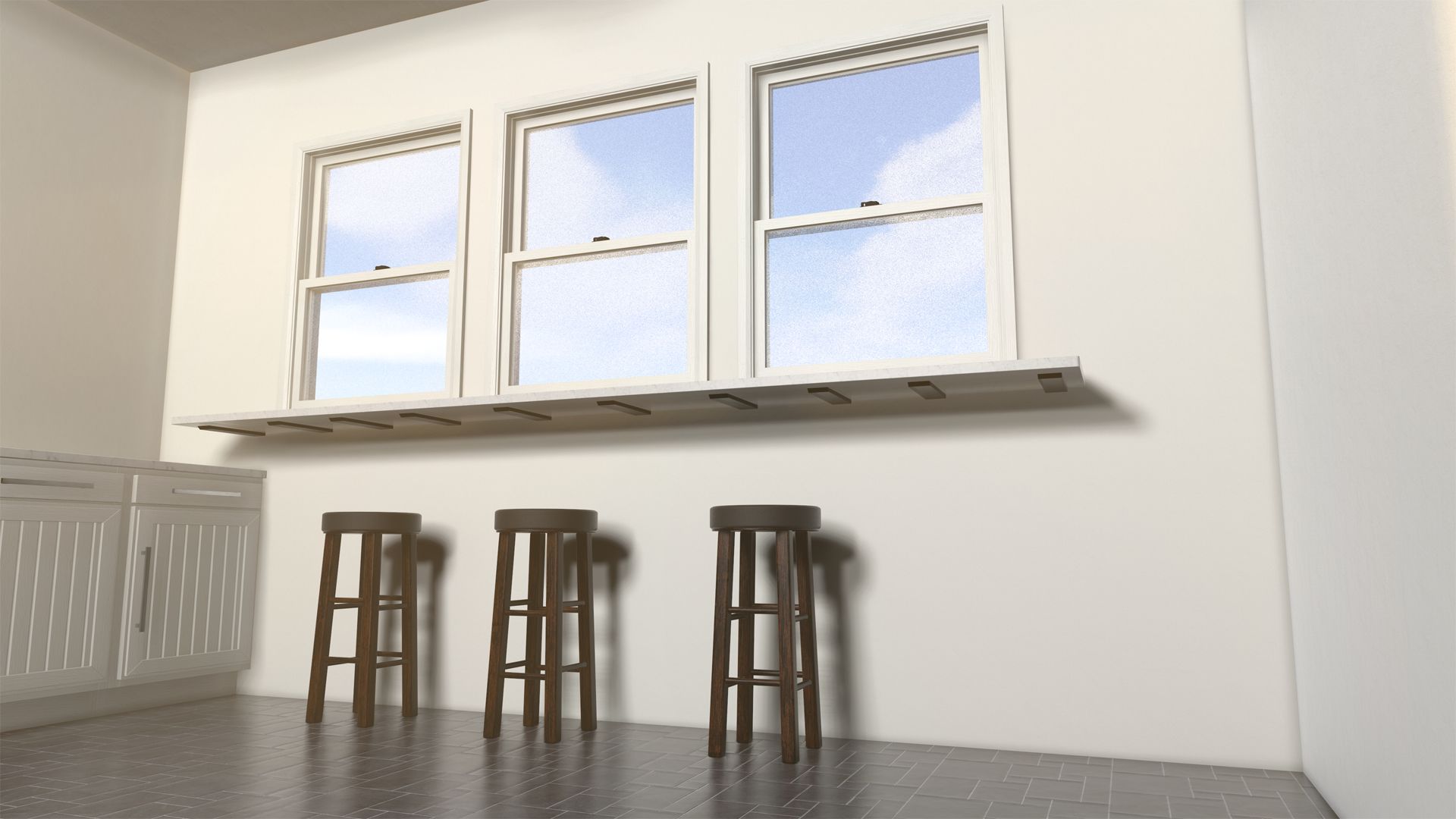 The Original Granite Bracket SW-16-R Shelving-Hardware - View #3