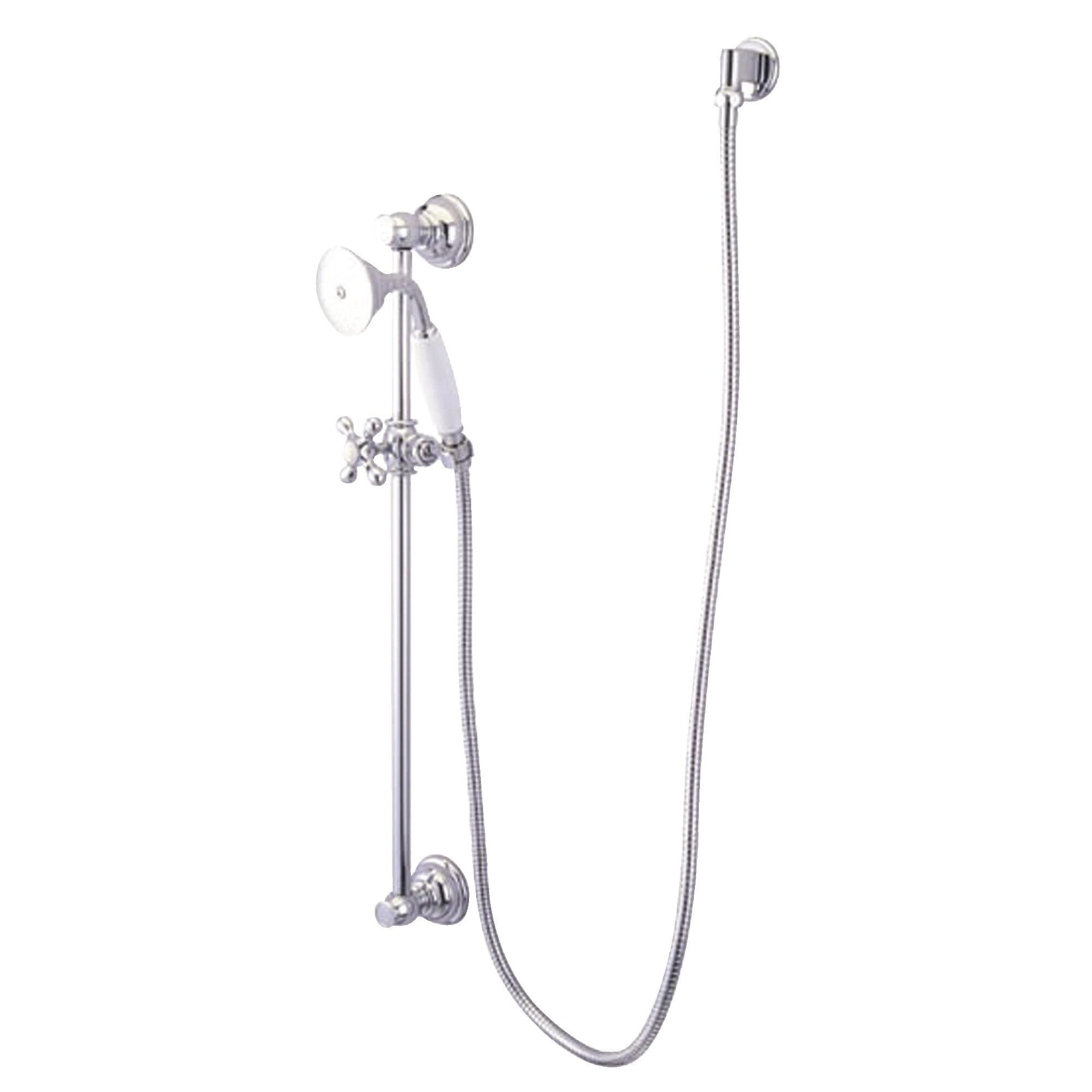 Elements of Design EAK3521W1 Victorian Polished Chrome 2-in Round Handheld Shower Head 1.8-GPM (6.8-LPM)