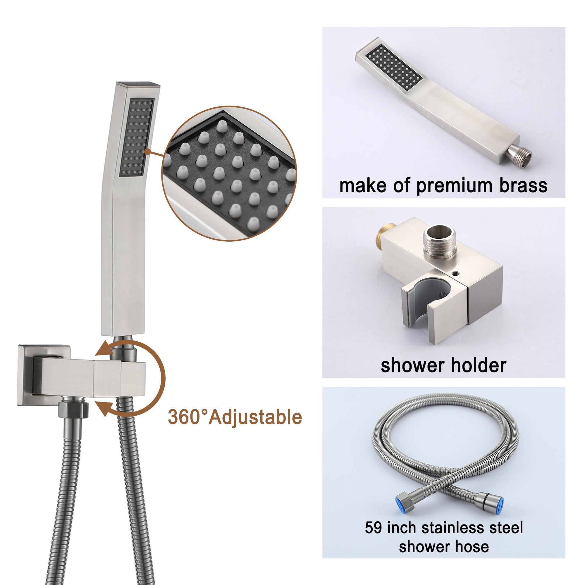 Clihome CL-027ORB-SL Showerhead-Bar-Panels - View #6
