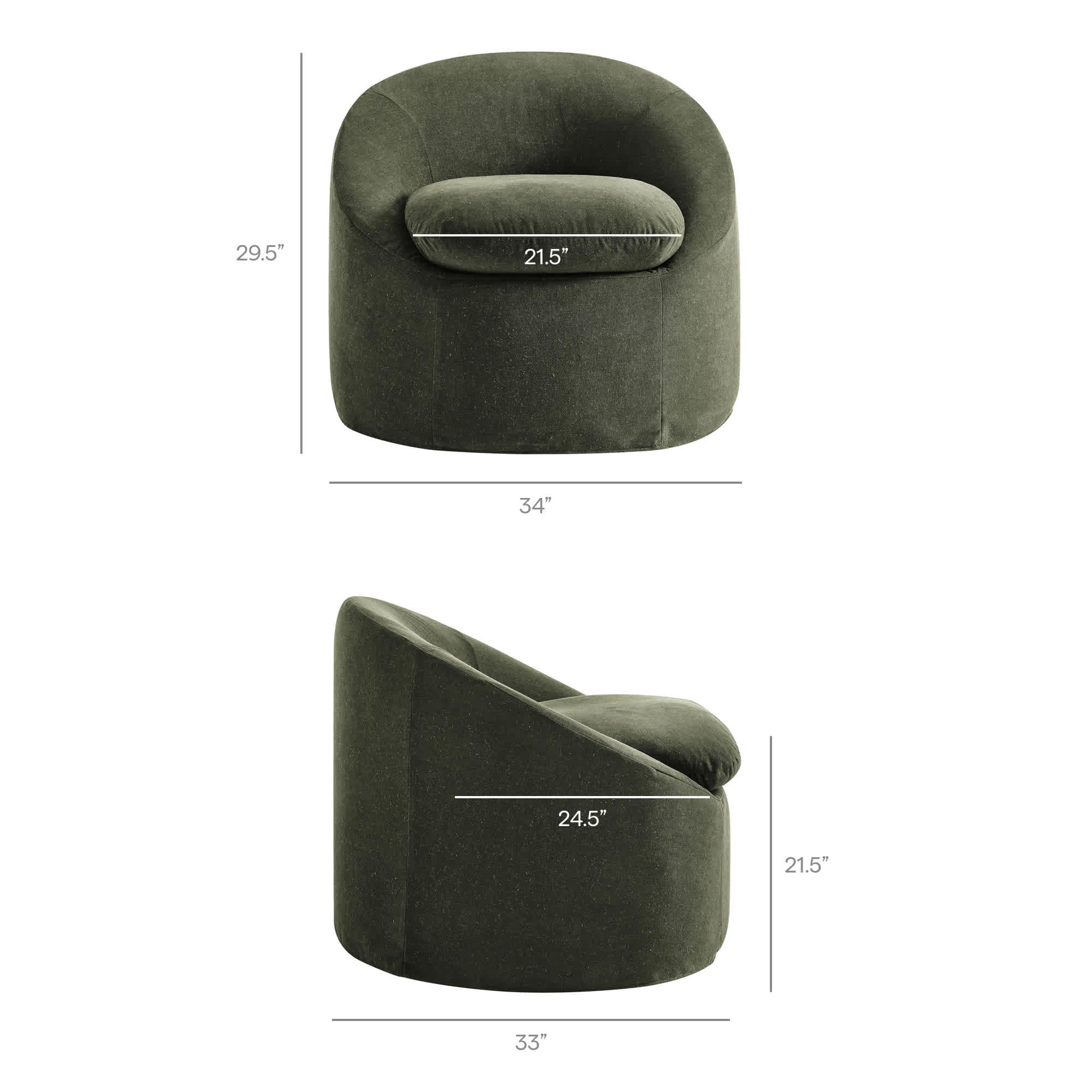 Modway EEI-7358-SGE chairs - View #3