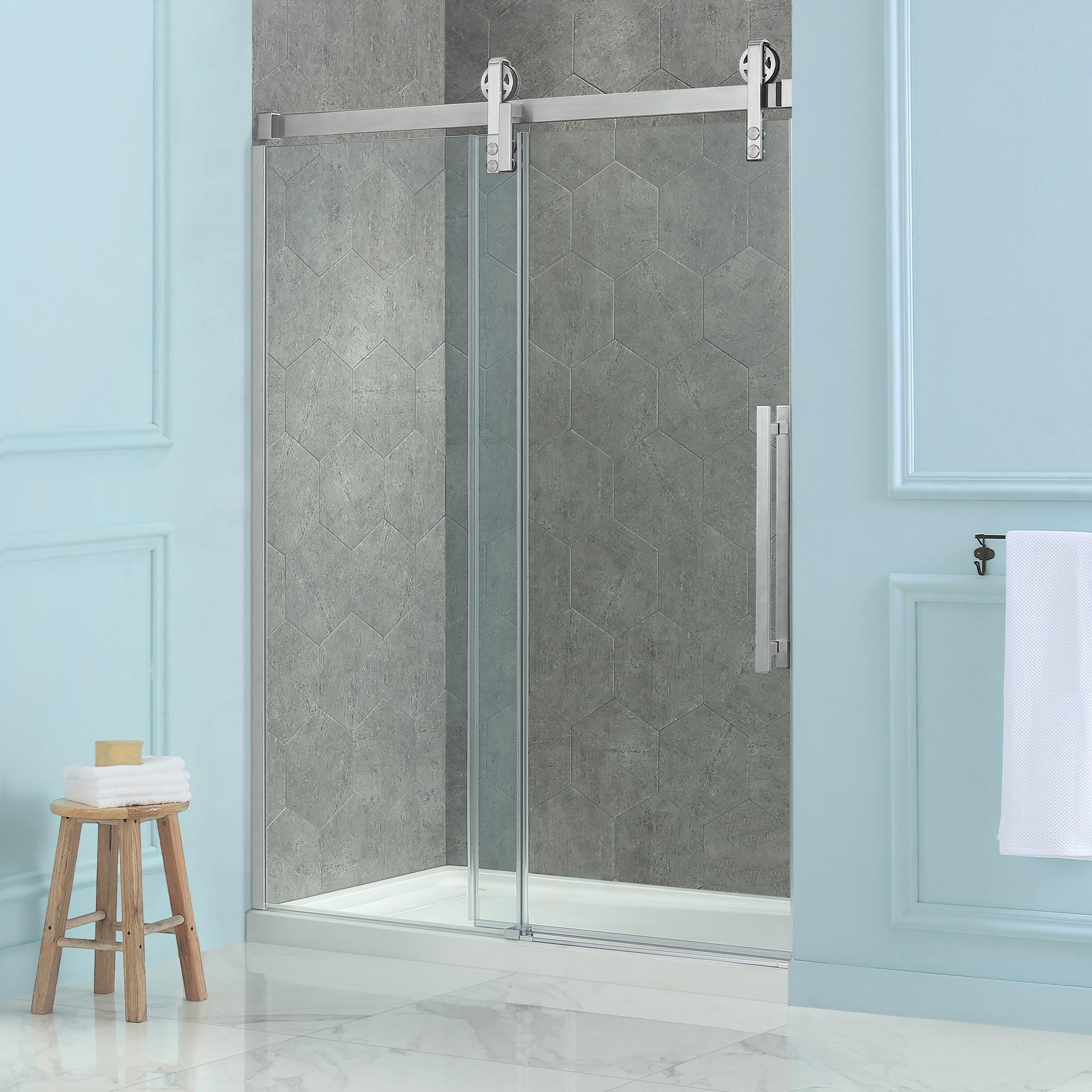 OVE Decors 15SKC-SED260-SAT Alcove-Shower-Kit - View #3