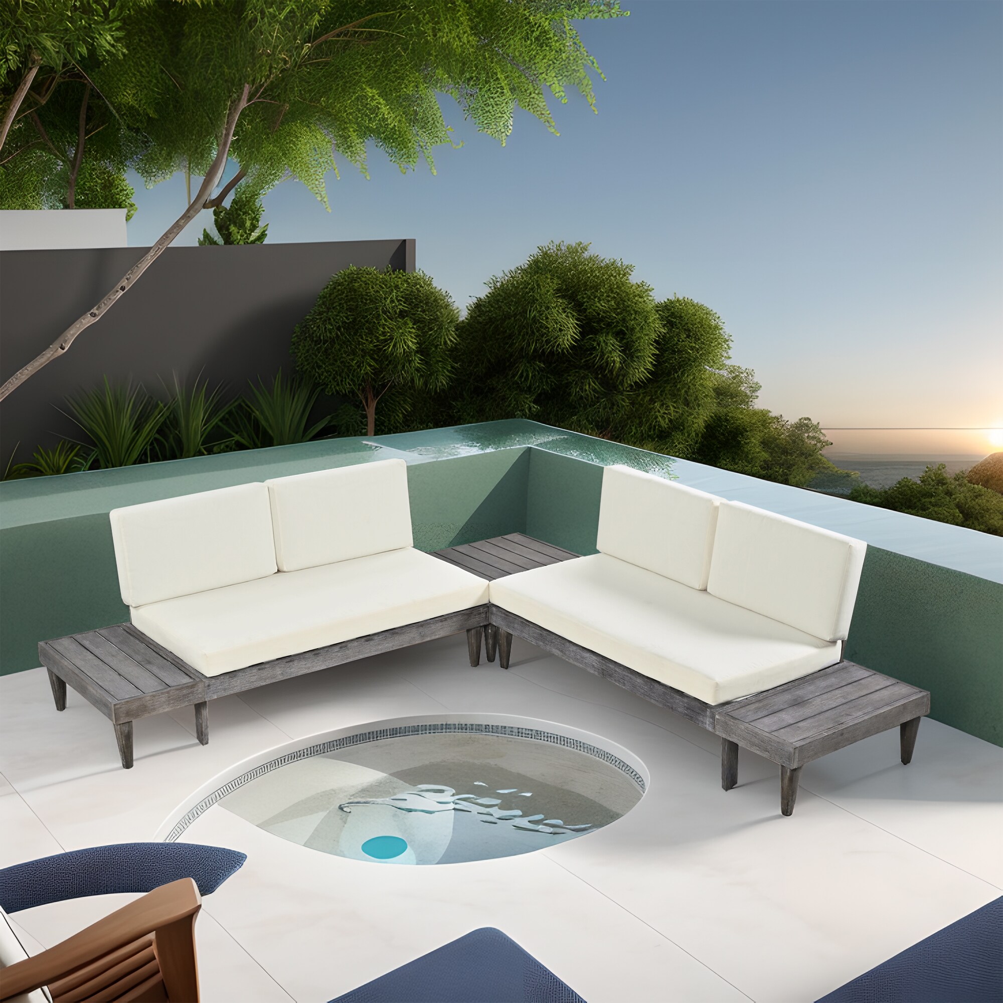 Damerin N7CS01 Patio-Conversation-Sets - View #19