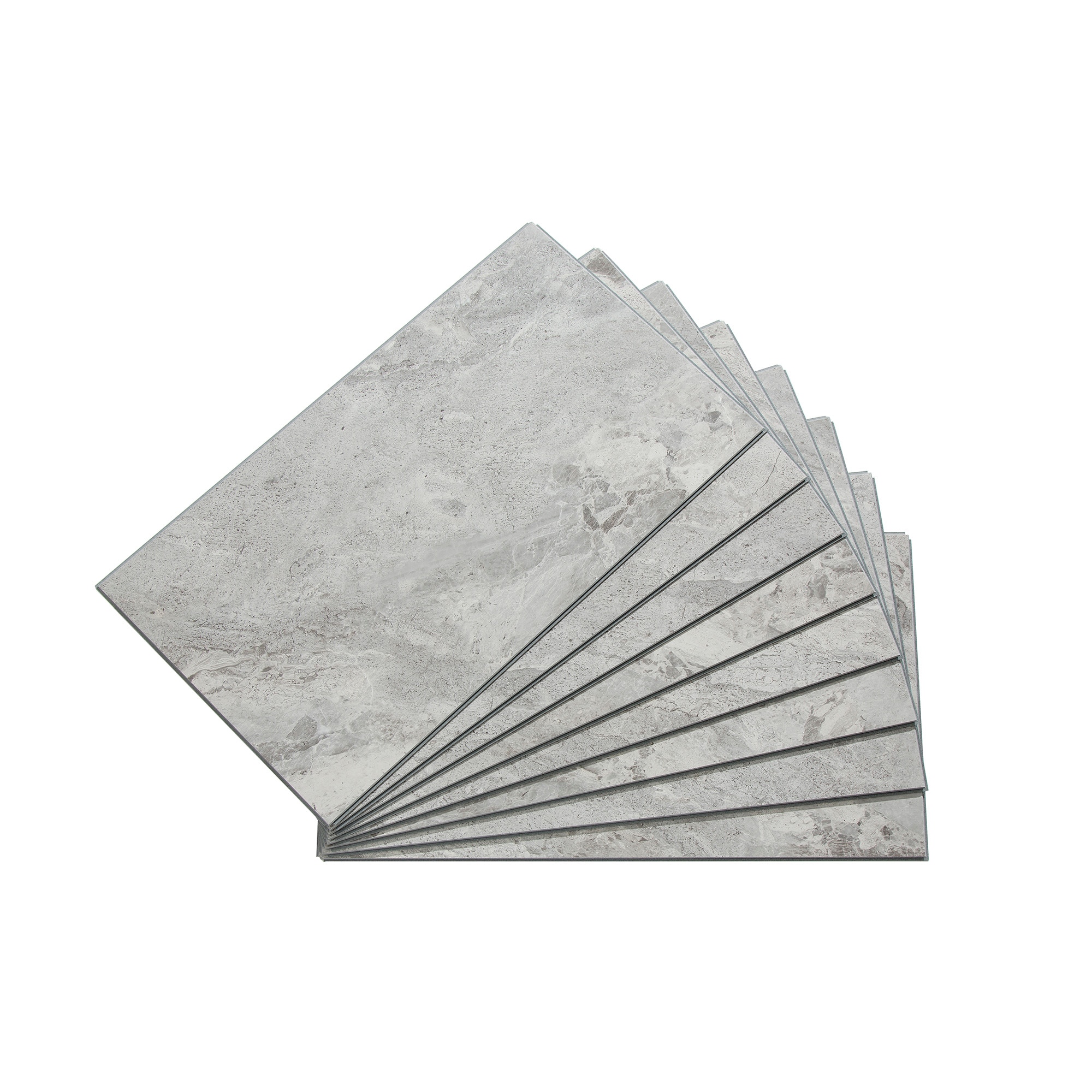 PALISADE 53014 Silver Lake 26-in x 15-in Matte PVC Stone Look Wall Tile (21-sq. ft/ Carton)