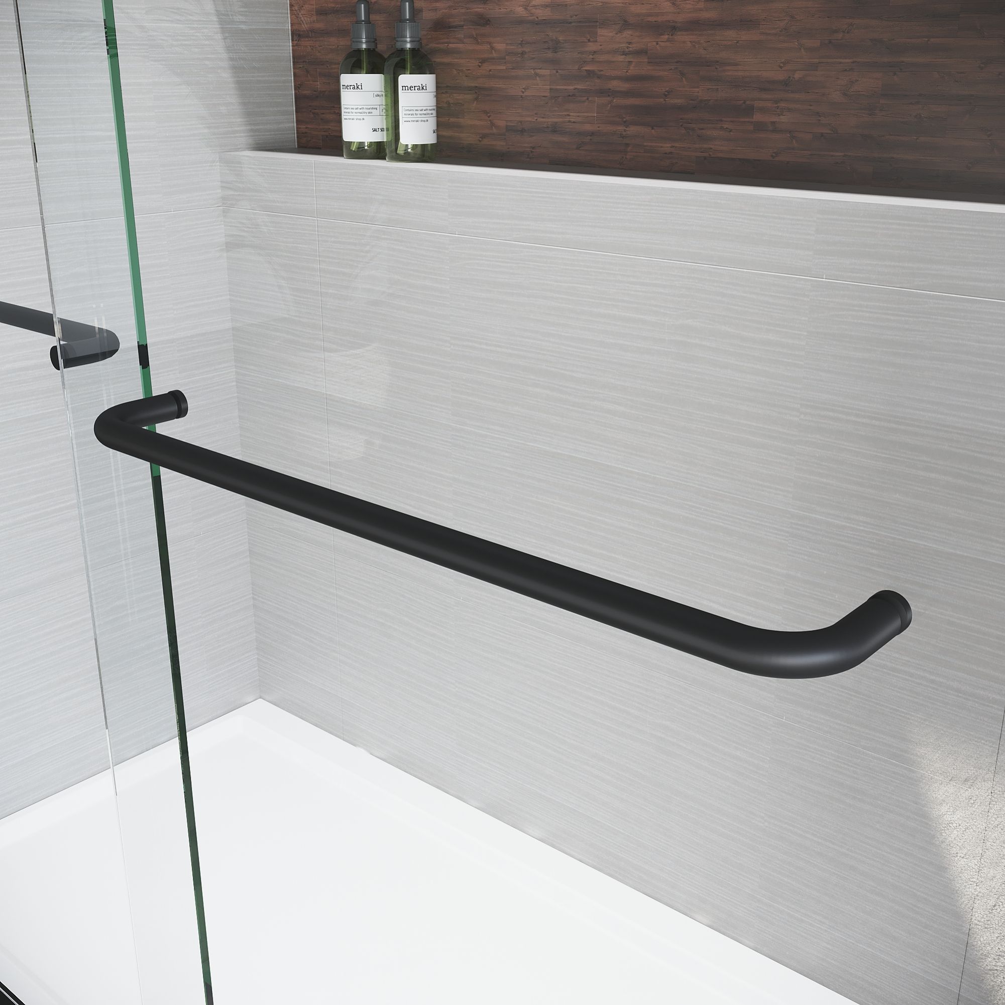 LIVIZA GIJ-SD008-60MB Bathtub-Doors - View #4