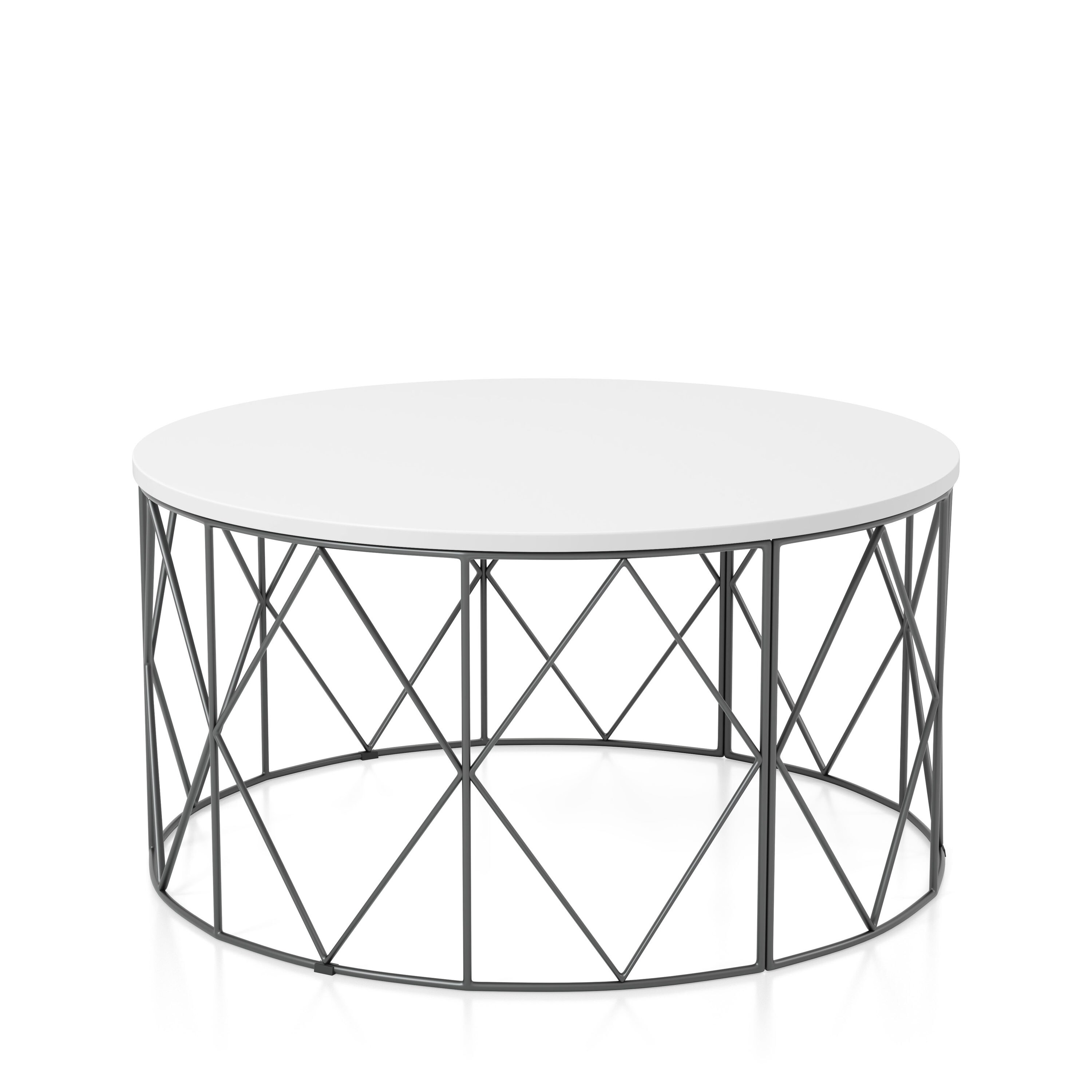 Furniture of America IDF-4343WH-C Coffee-Tables - View #3
