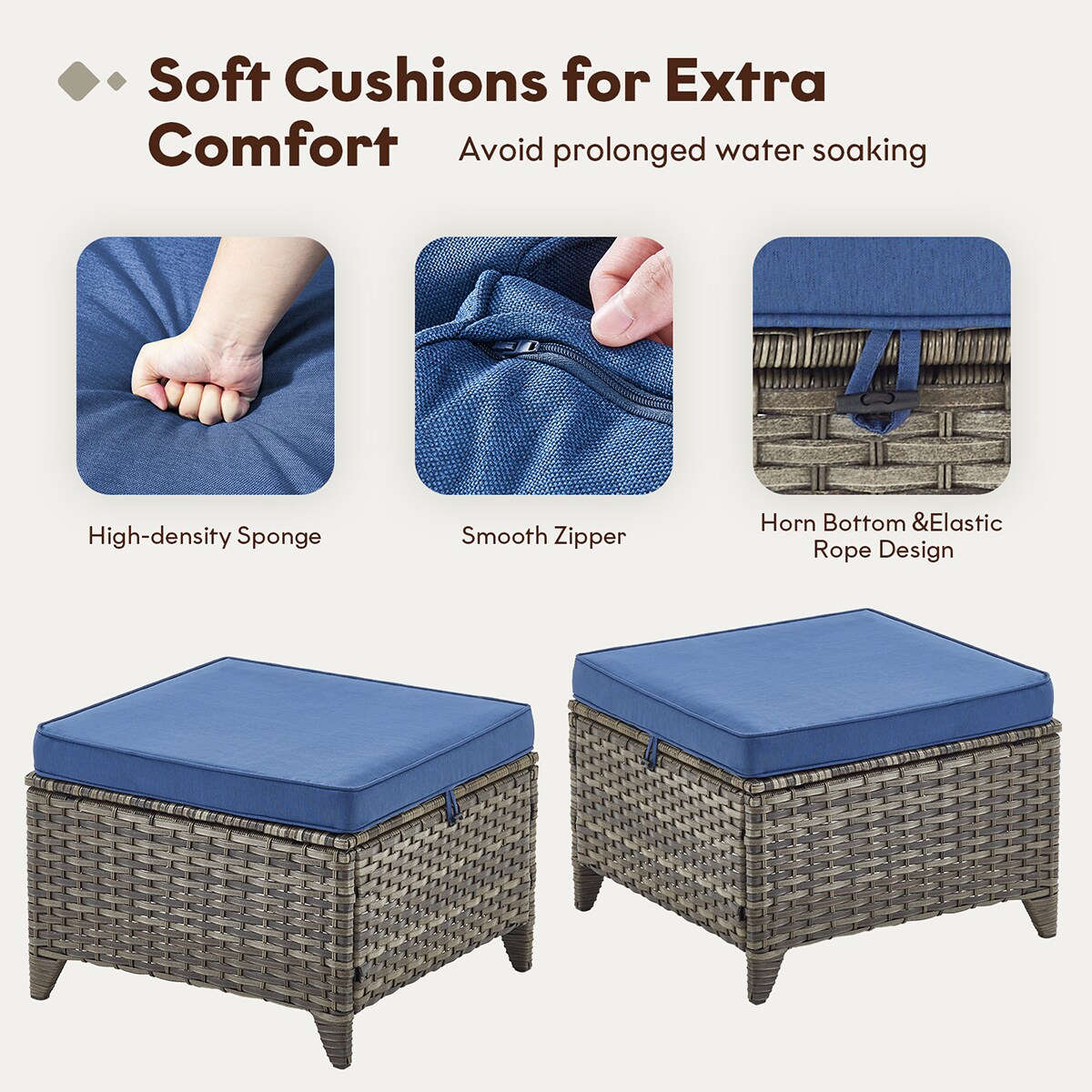 Rilyson FSCGY40-1 Stools-Ottomans - View #5