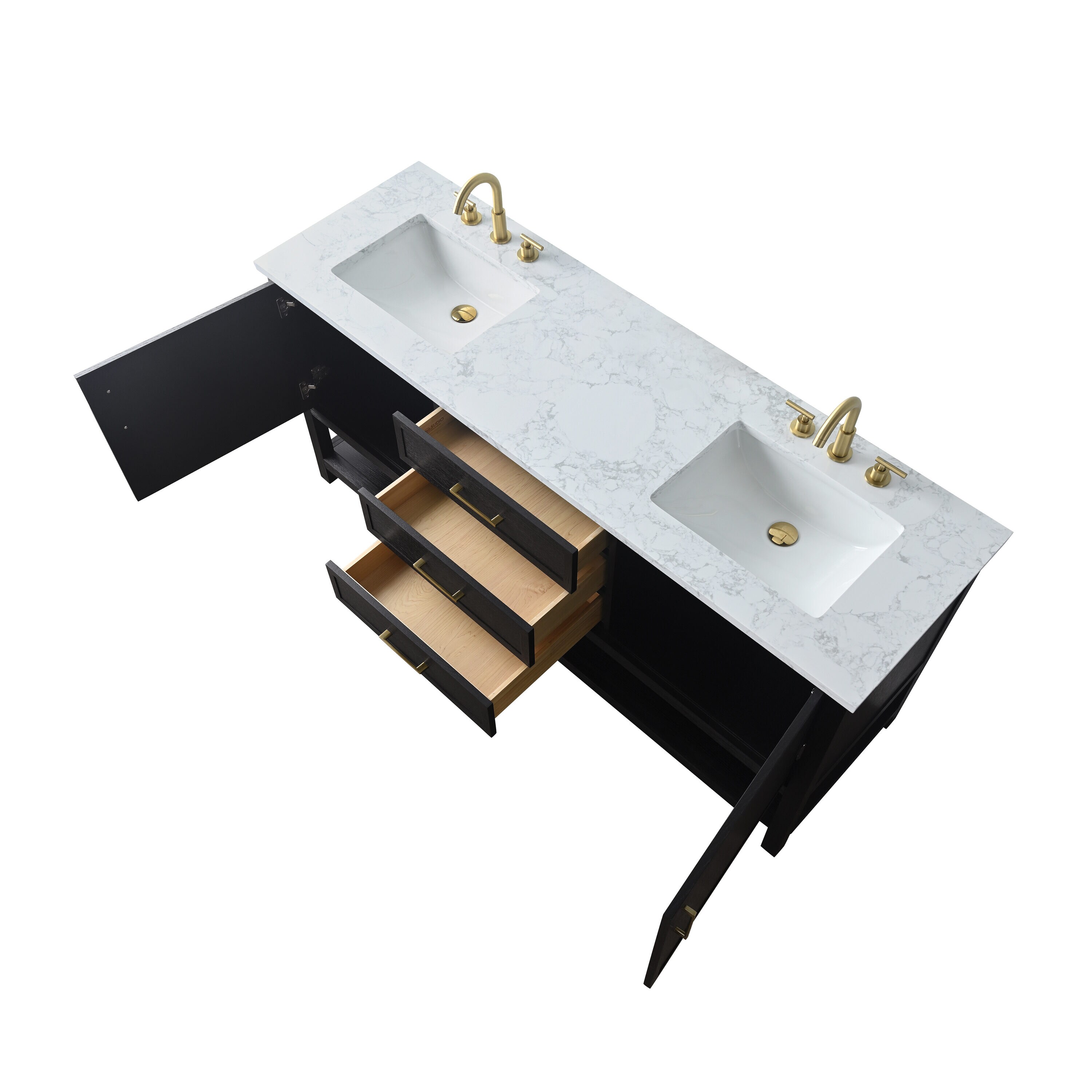 Sudio Design OLIVER-72BLO Bath-Vanity-Combo - View #9