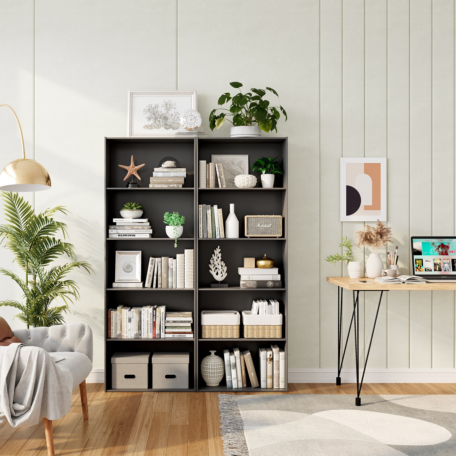 Slickblue D-CO-KB68106WH bookcases - View #8