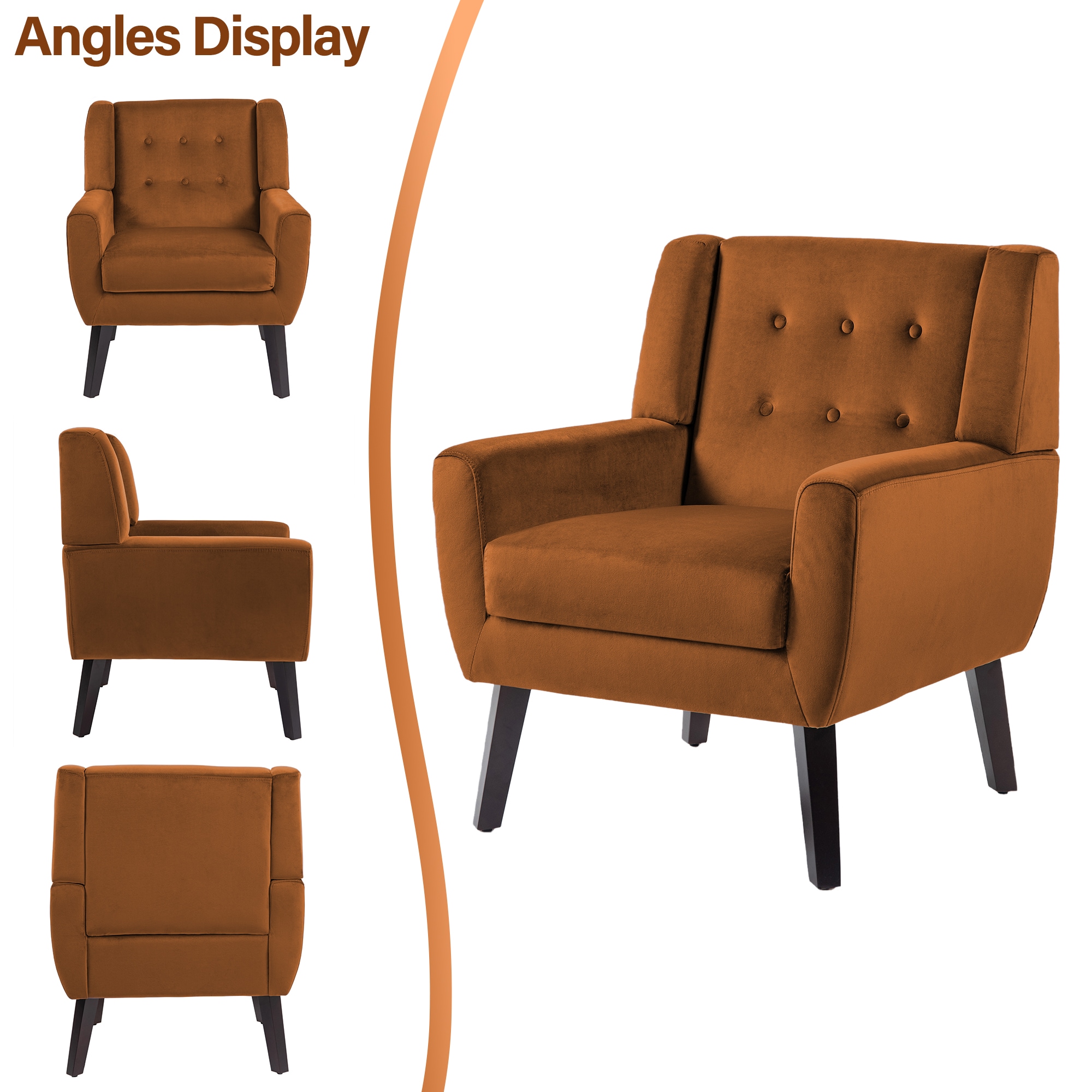 Dreamsidea LS-IDF-SF03-ORA-V chairs - View #4