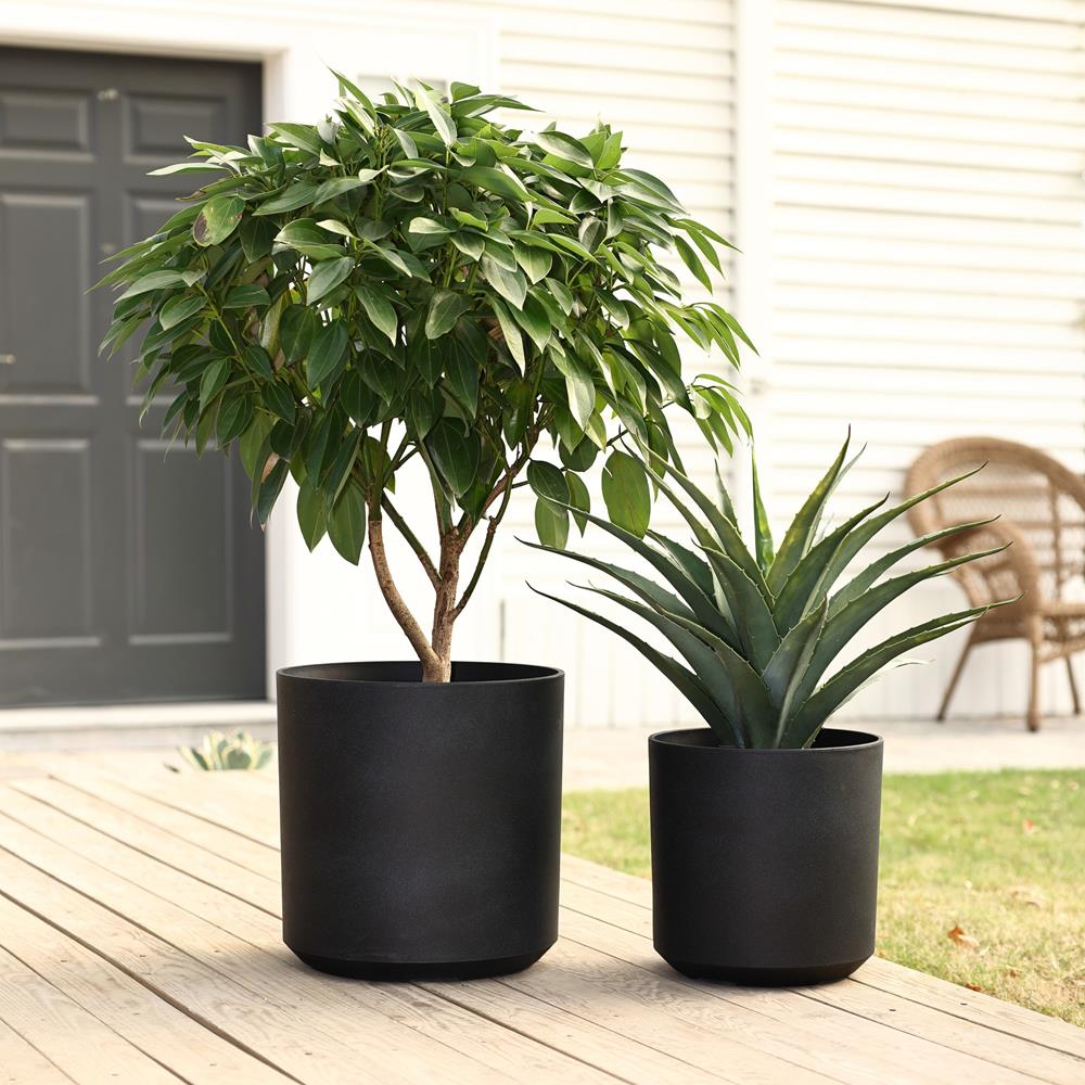 LuxenHome WHPL2033-B Planter-Window-Box - View #2