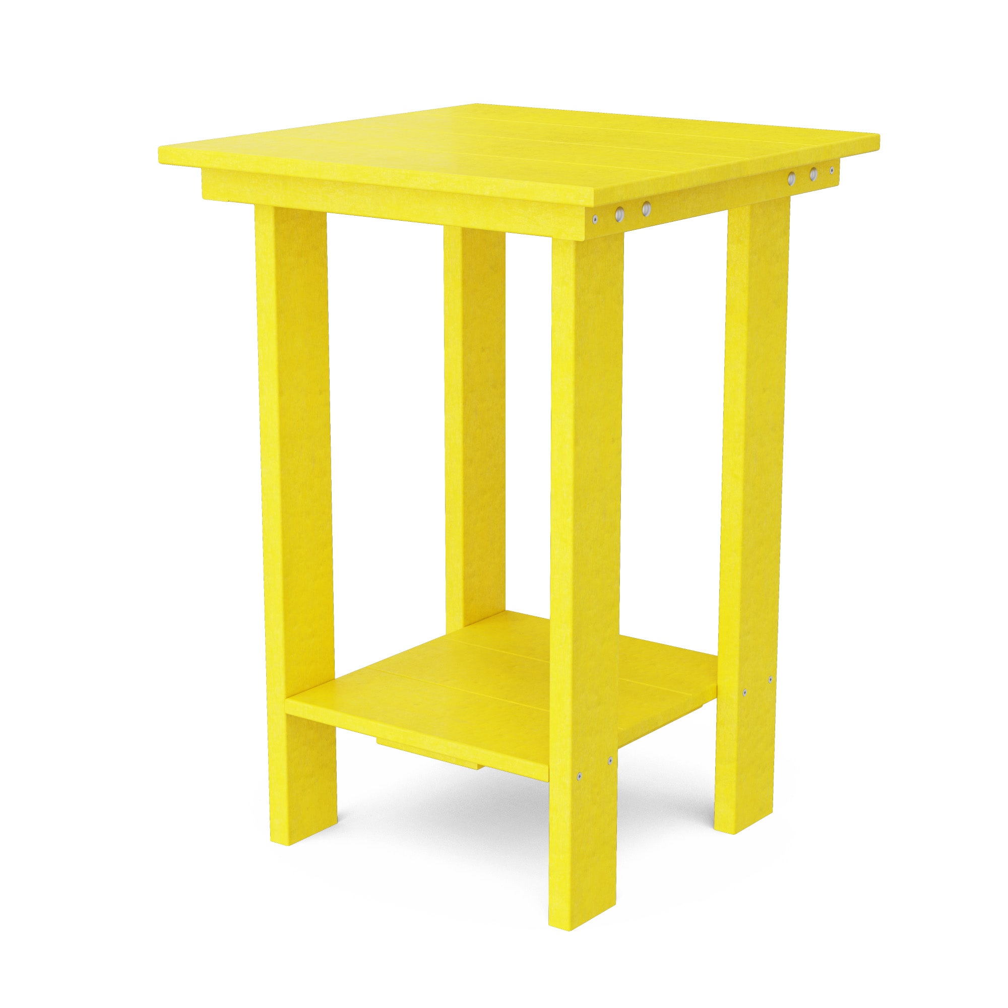 Wildridge LCC-352-LY Contemporary Square Outdoor End Table 22-in W x 22-in L