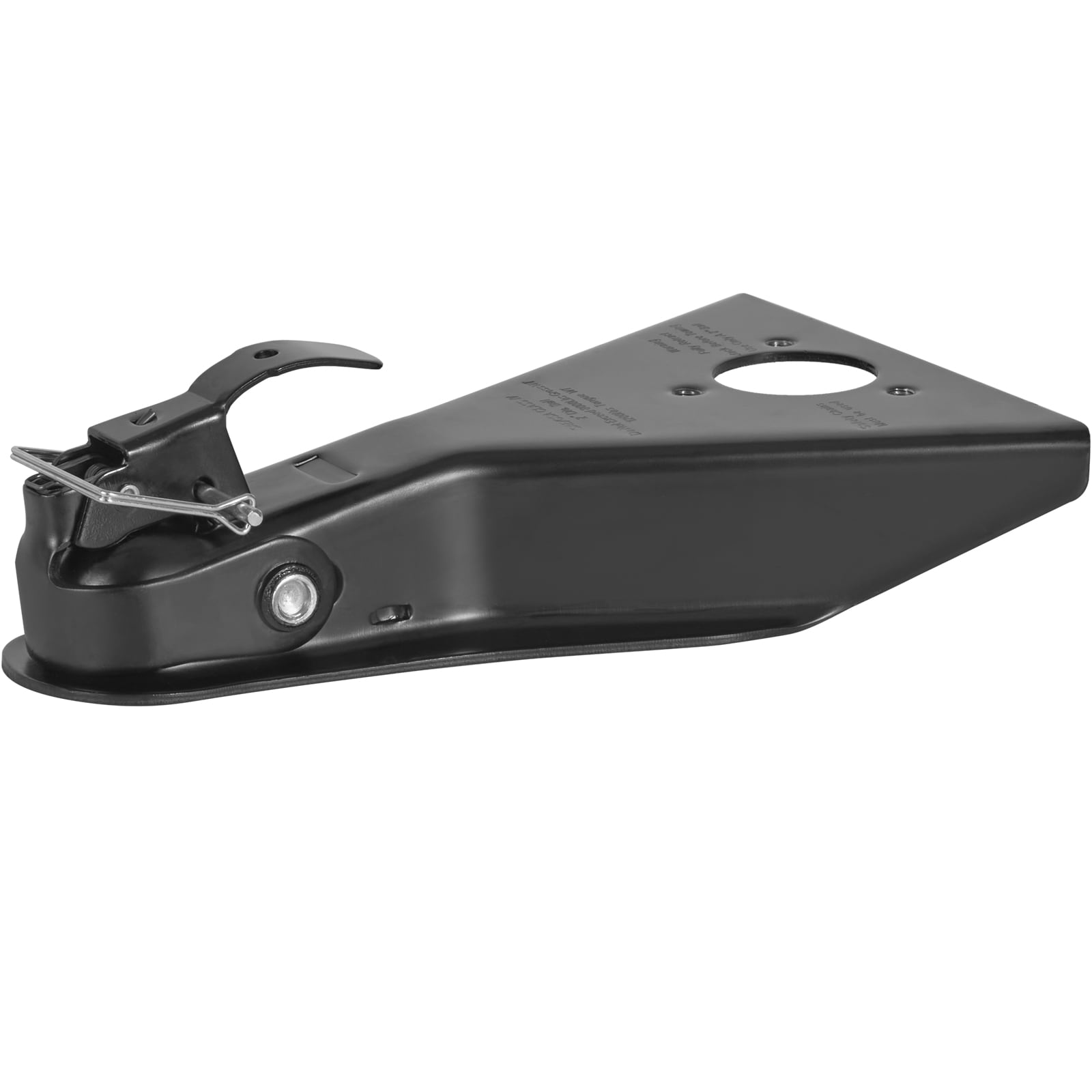 VEVOR AXTCOHQCY200FDO9IV0 A-Frame Trailer Coupler, Fits 2-Inch Hitch Ball Size, 8000 lbs Towing Capacity, Heavy Duty Steel Coupler, Ideal for Towing Station Wagons, Pickup Trucks, SUVs, Campers, Black Coating Surface