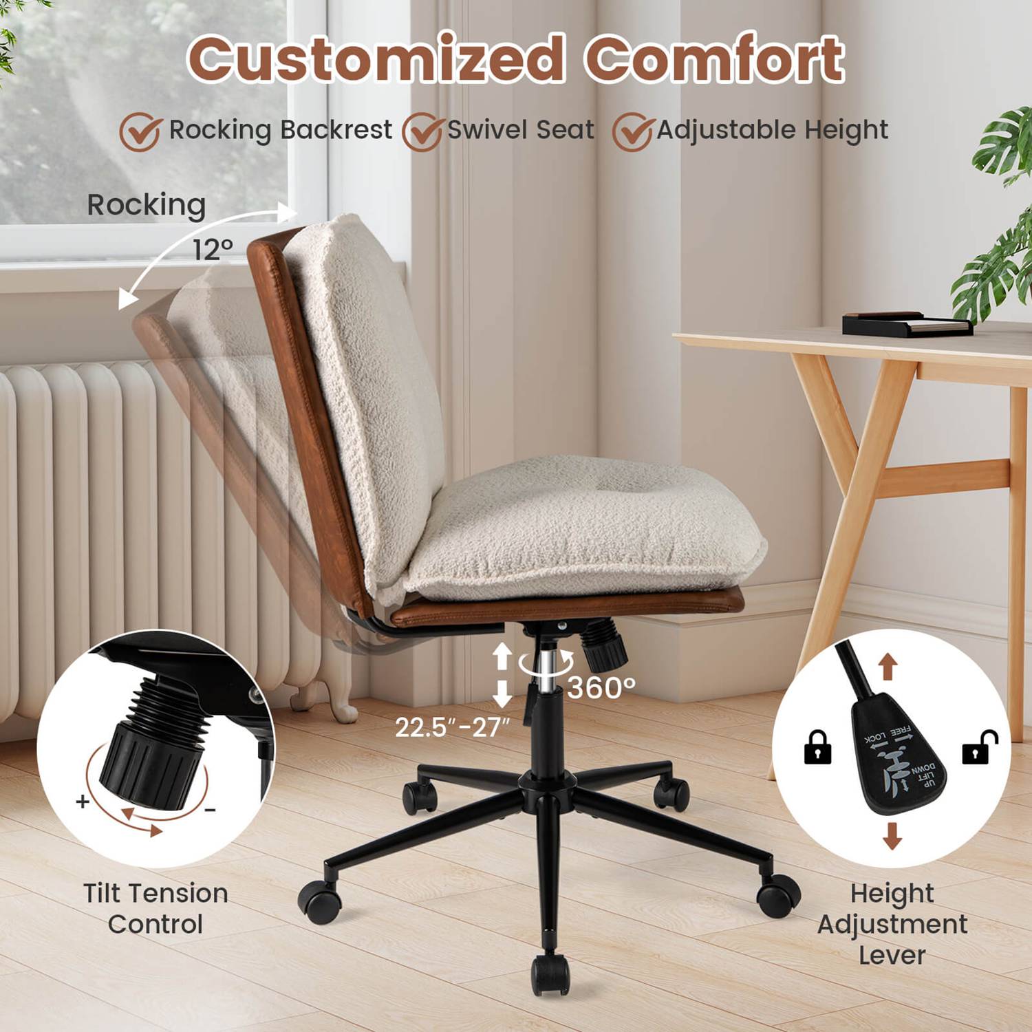 Costway CSHY003989 Office-Chairs - View #10