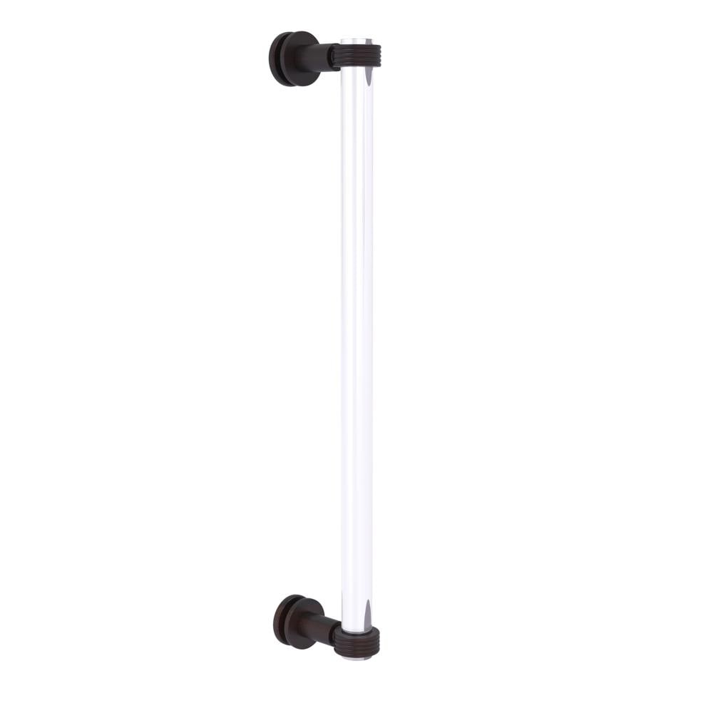 Allied Brass CV-407G-18SM-VB Venetian bronze 18-Inches Hinged shower door Handle