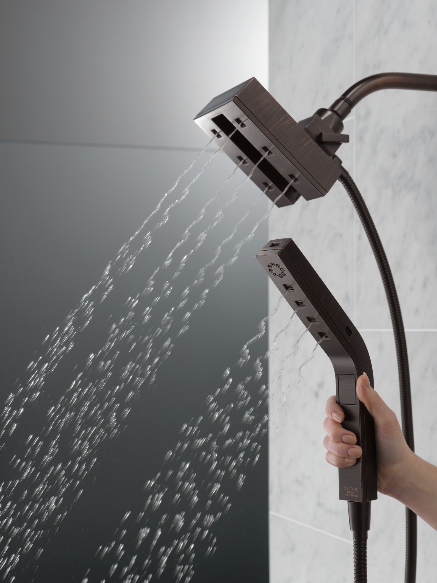 Delta 58473-RB Fixed-Showerhead - View #2