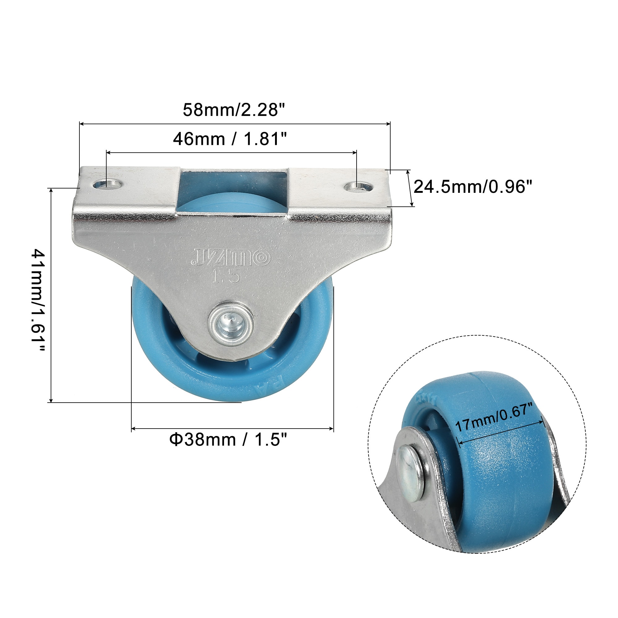 PATIKIL S25120203UX2163 casters - View #2