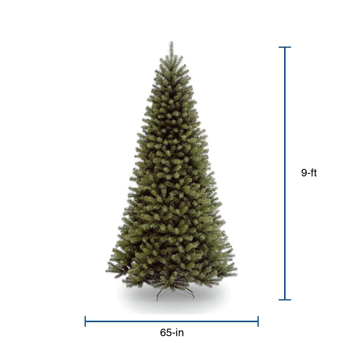 9 ft pre lit color changing christmas tree