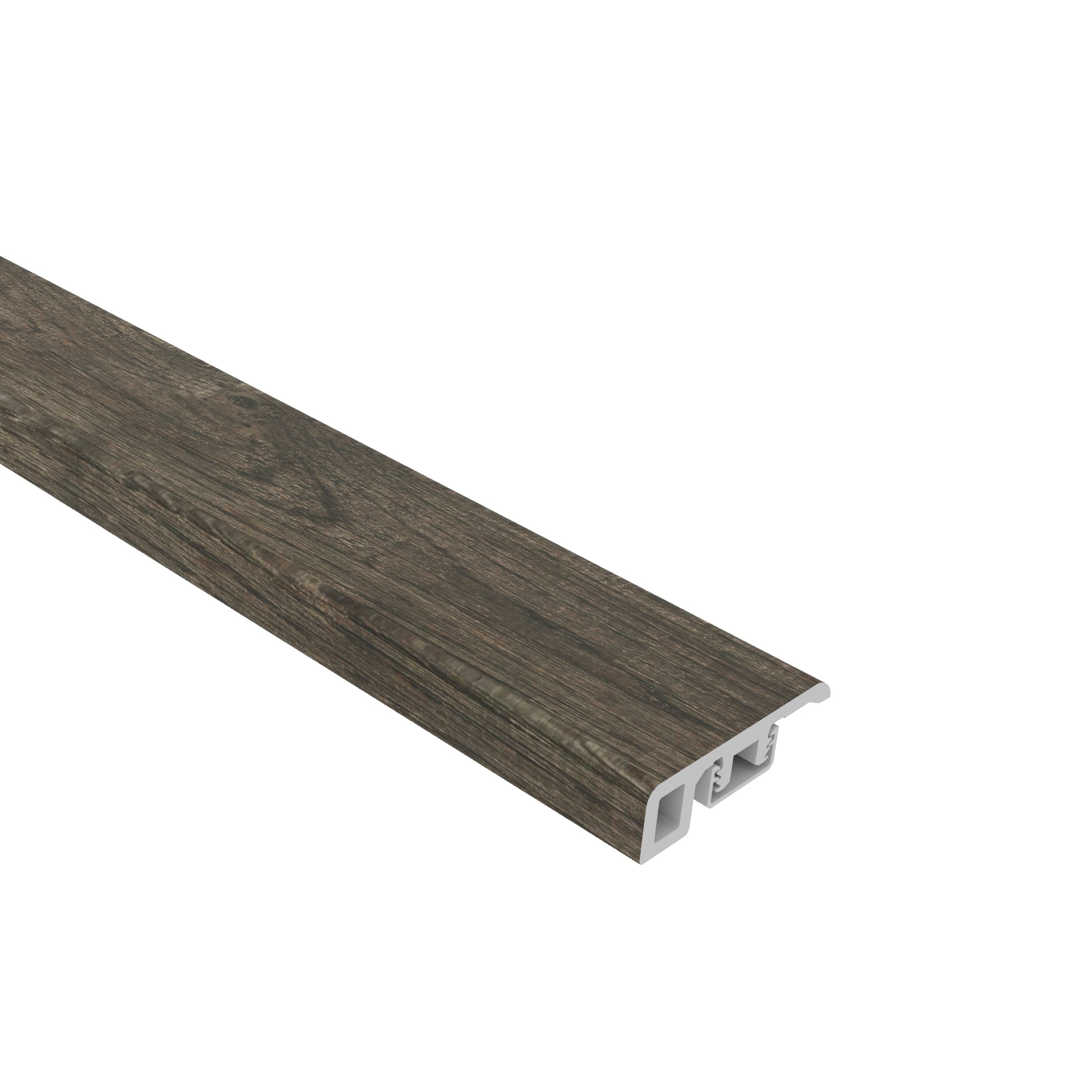CALI 7904200618 Aqua Tough Premium Thornwood 0.33-in T x 1.4-in W x 72.83-in L Vinyl Threshold
