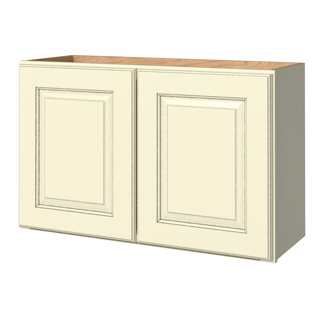 allen + roth Annscroft 30-in W x 15.125-in H x 12-in D Hazelnut Maple Door Wall Semi-Custom Cabinet allen + roth Annscroft 30-in W x 15.125-in H x 12-in D Hazelnut Maple Door Wall Semi-Custom Cabinet