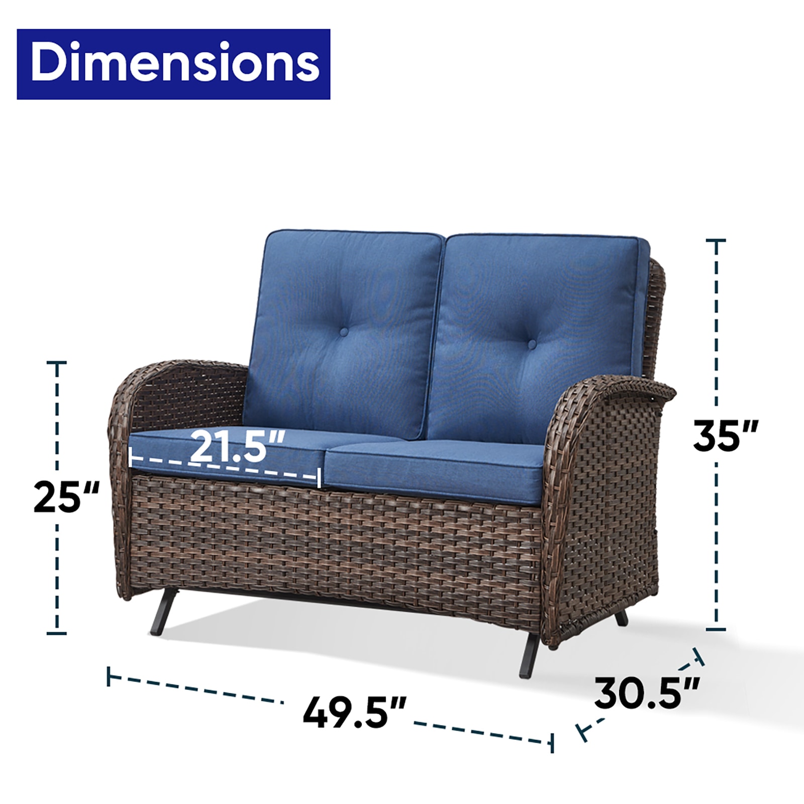 Rilyson FS115-1 Patio-Sofas-Daybeds - View #6