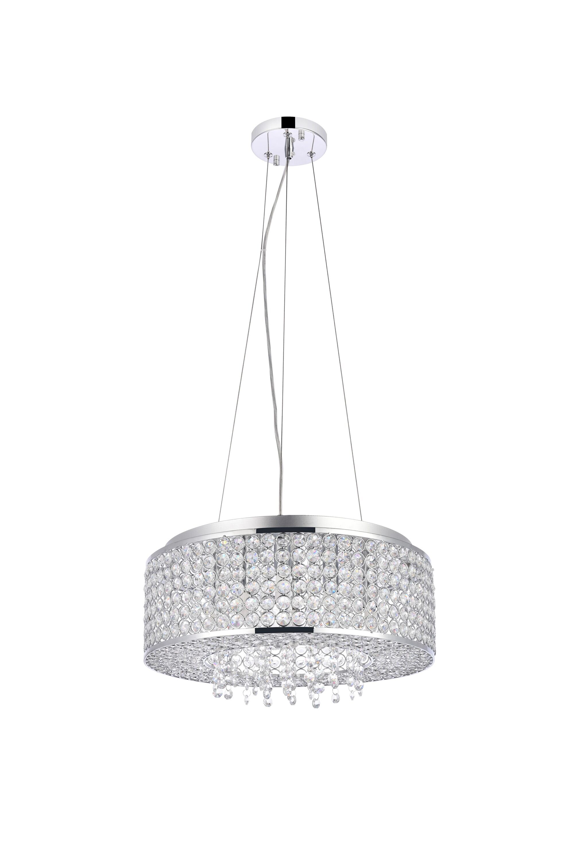 Elegant Decor HFV8742D16CRC Pendant-Lights - View #7