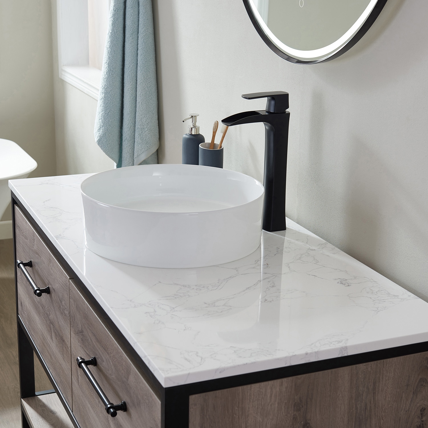 Vinnova 701348-MXO-GW Bath-Vanity-Combo - View #5