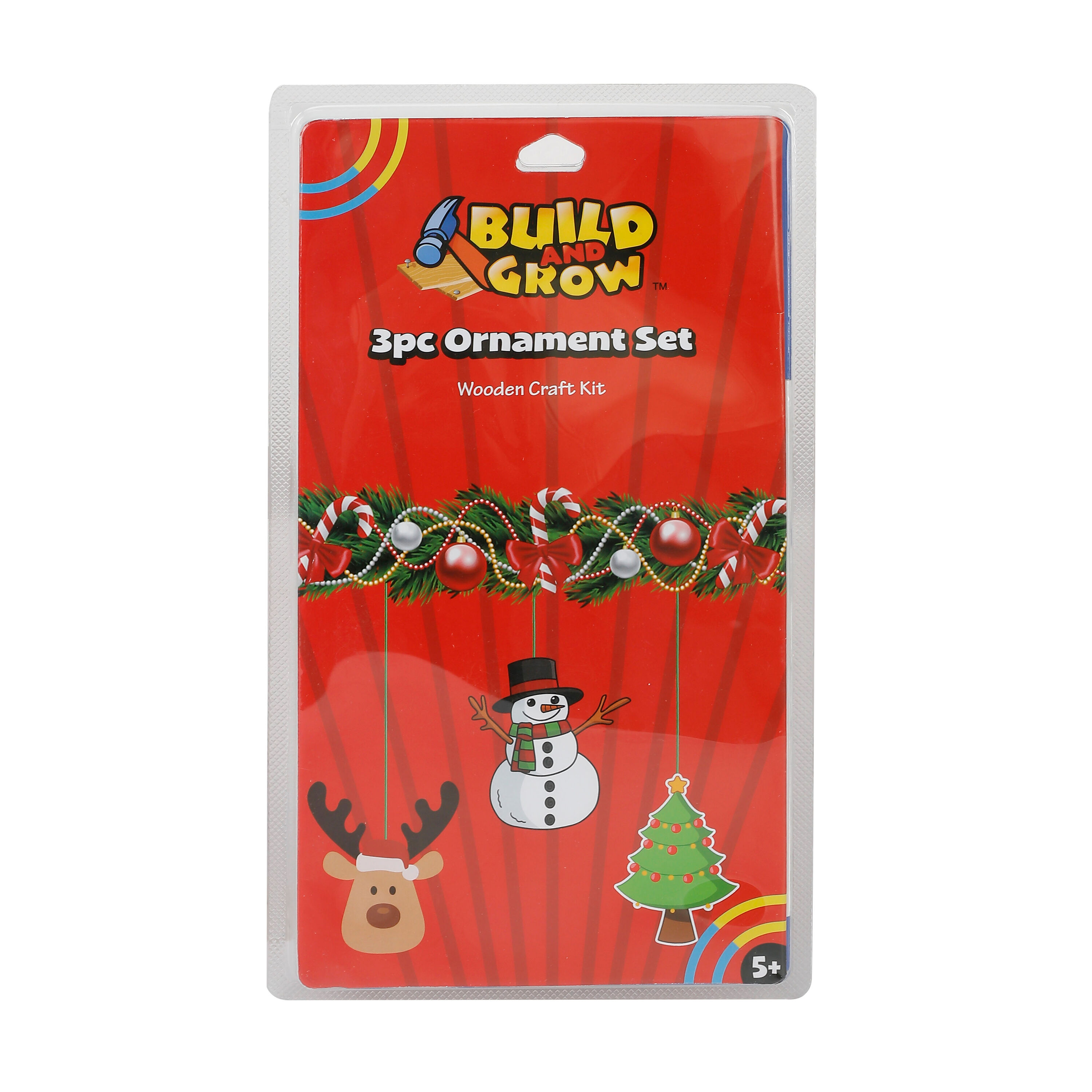 Build and Grow 54307 Ornaments Set Kid's Project Kit