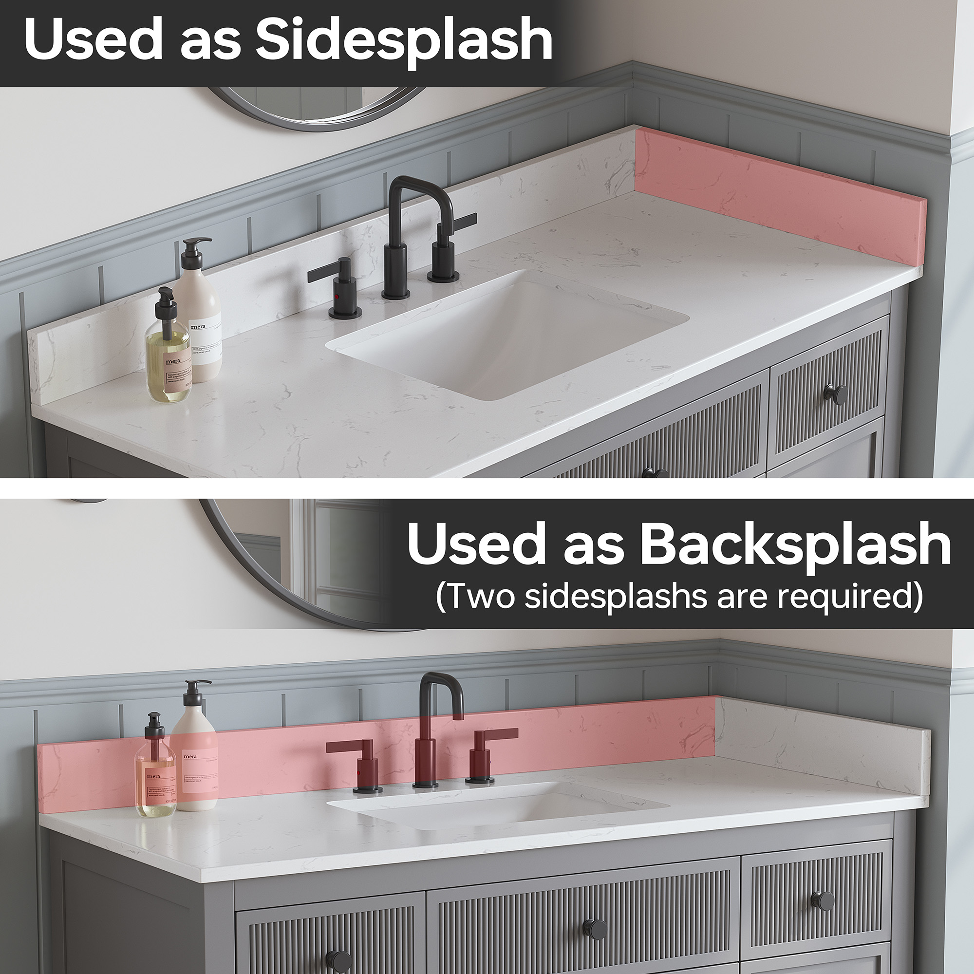 DELUXE LIVING VT0028 Side-Splashes - View #5