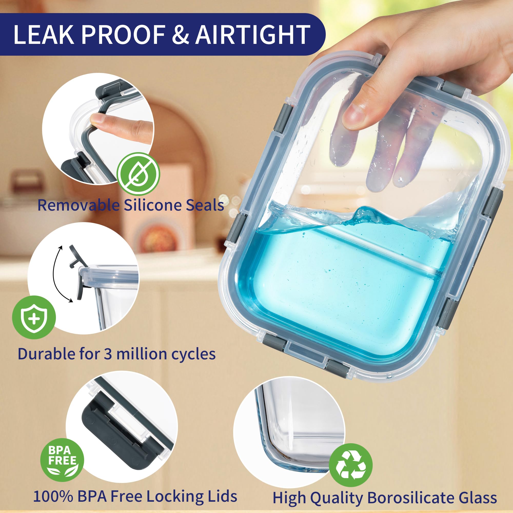 DHMHD LDH0814X343 Food-Storage-Containers - View #3