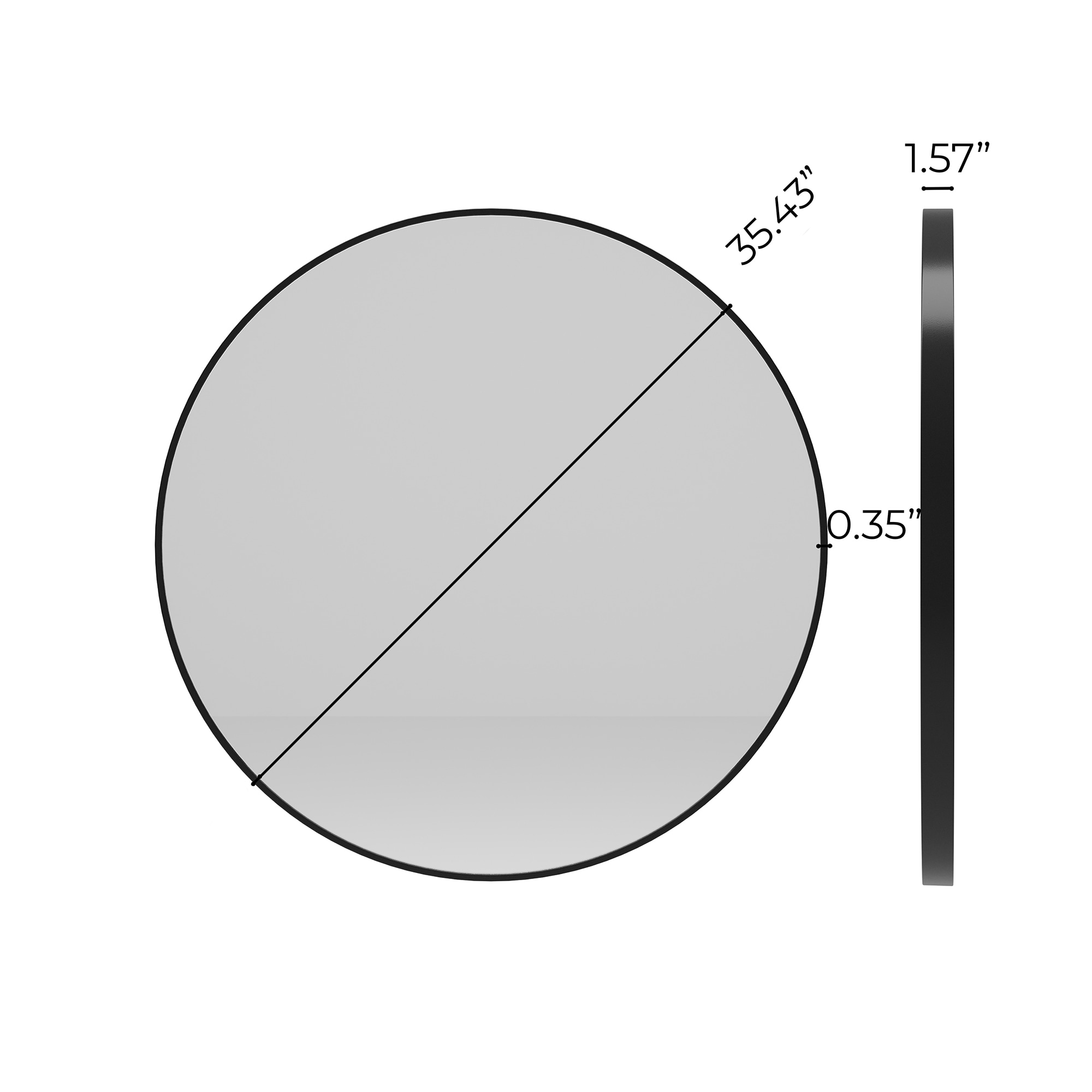 Fresca FMR4636MB Decor-Mirrors - View #5