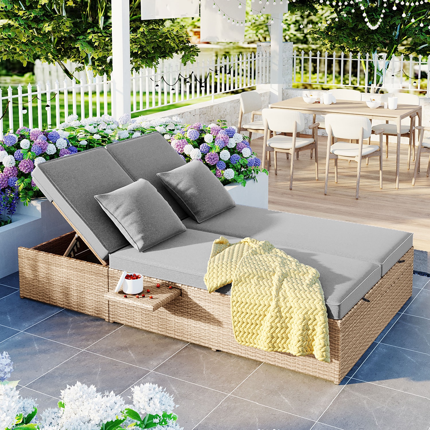 SINOFURN SYA010472YL Patio-Sofas-Daybeds - View #5