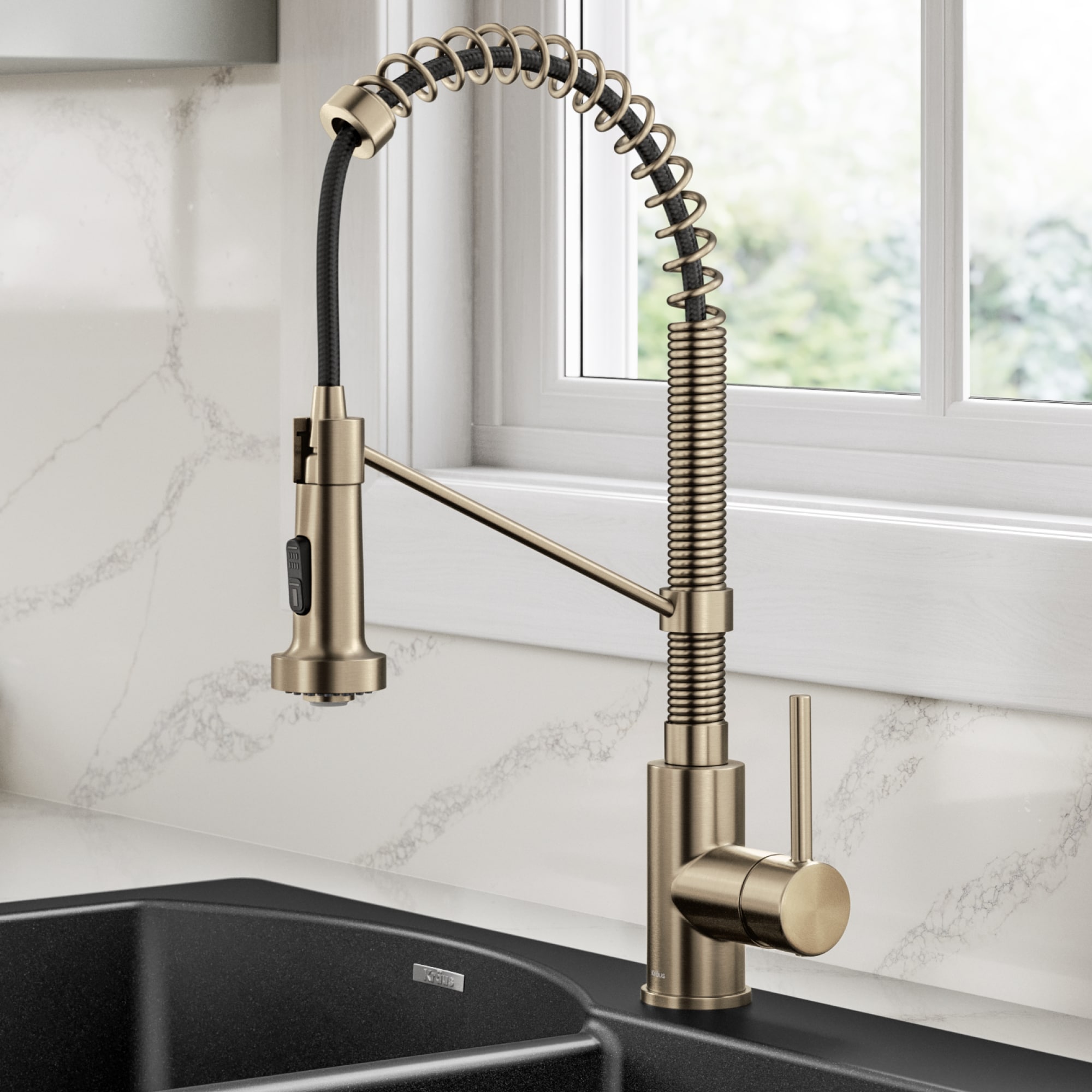 Kraus KPF-1610SFACB Kitchen-Faucets - View #2