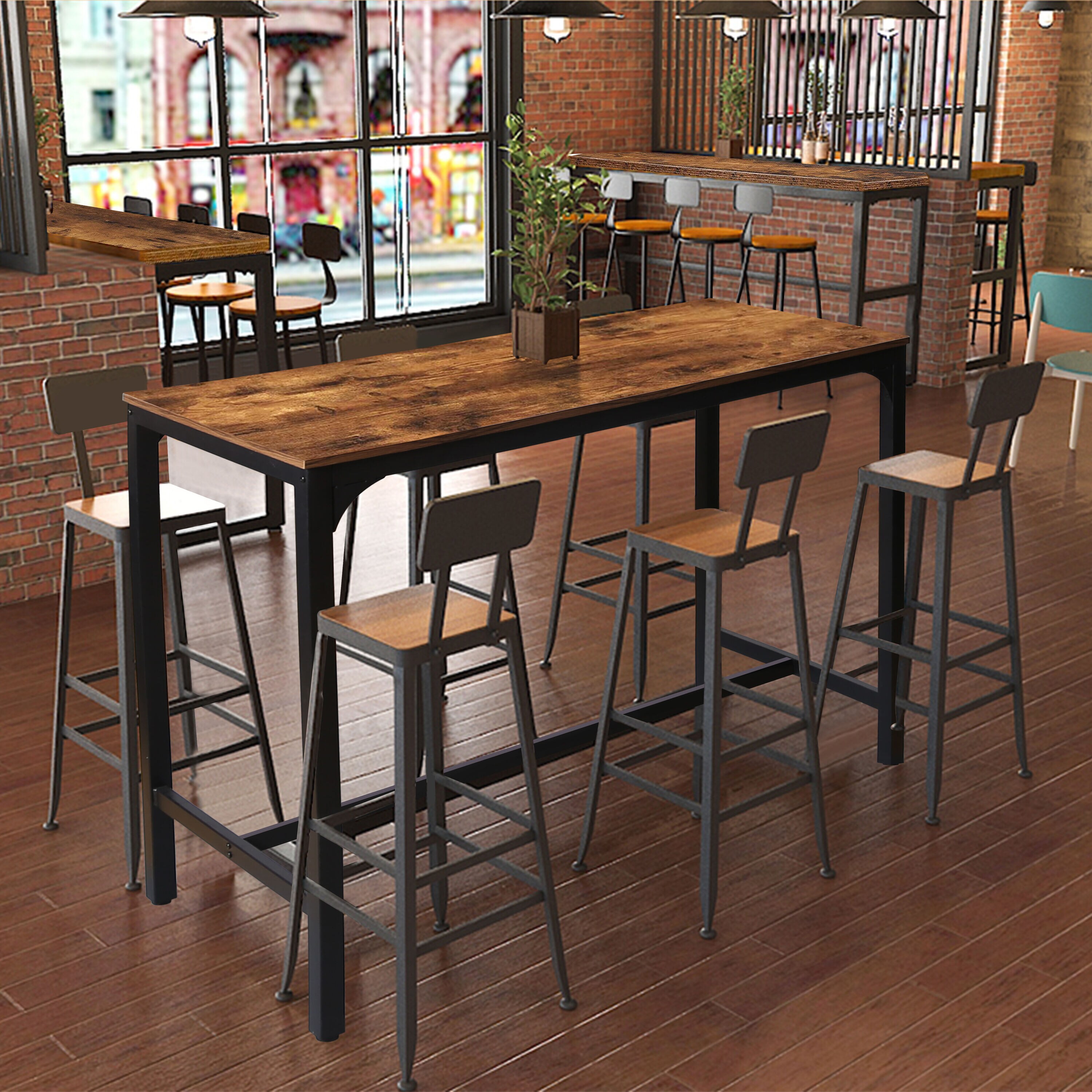 VEIKOUS HP0406-01 Dining-Tables - View #6