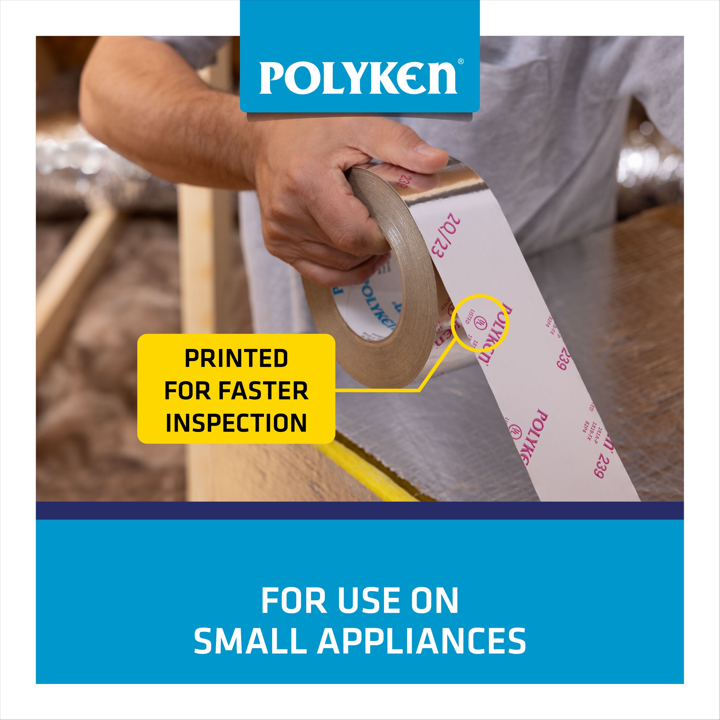 POLYKEN 1954366 Hvac-Tape - View #5