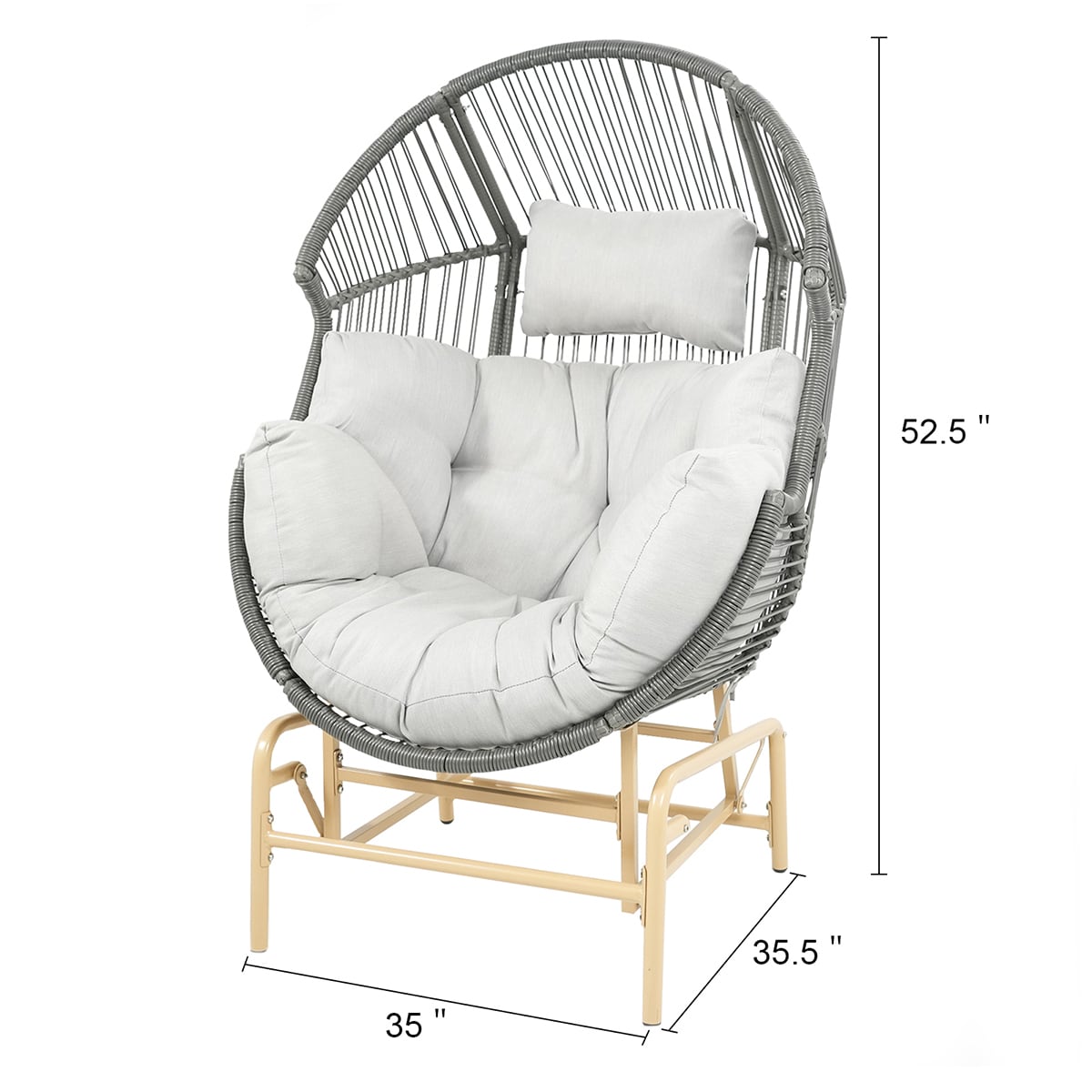 Rilyson FSNNDG81G-8 Patio-Chairs - View #2