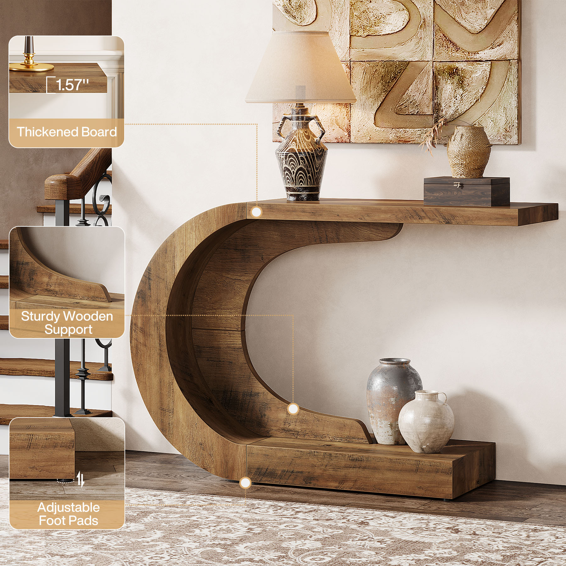 Fnova LWTJ-HL0117 Console-Sofa-Tables - View #4