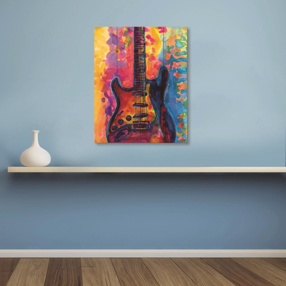 Creative Gallery 14-in H x 11-in W Music Wood Print in the Wall Art ...
