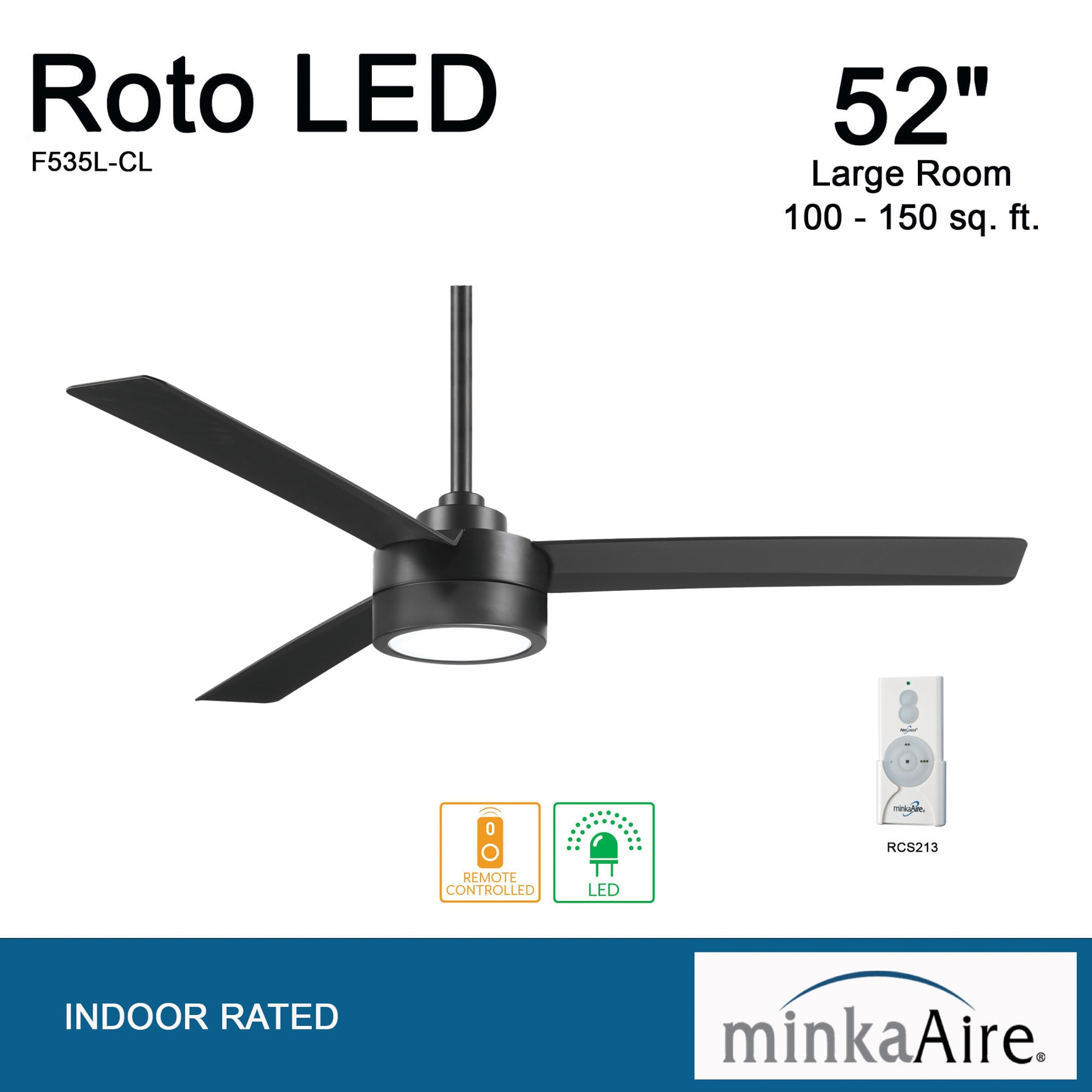 Minka Aire F535L-CL Ceiling-Fans - View #7