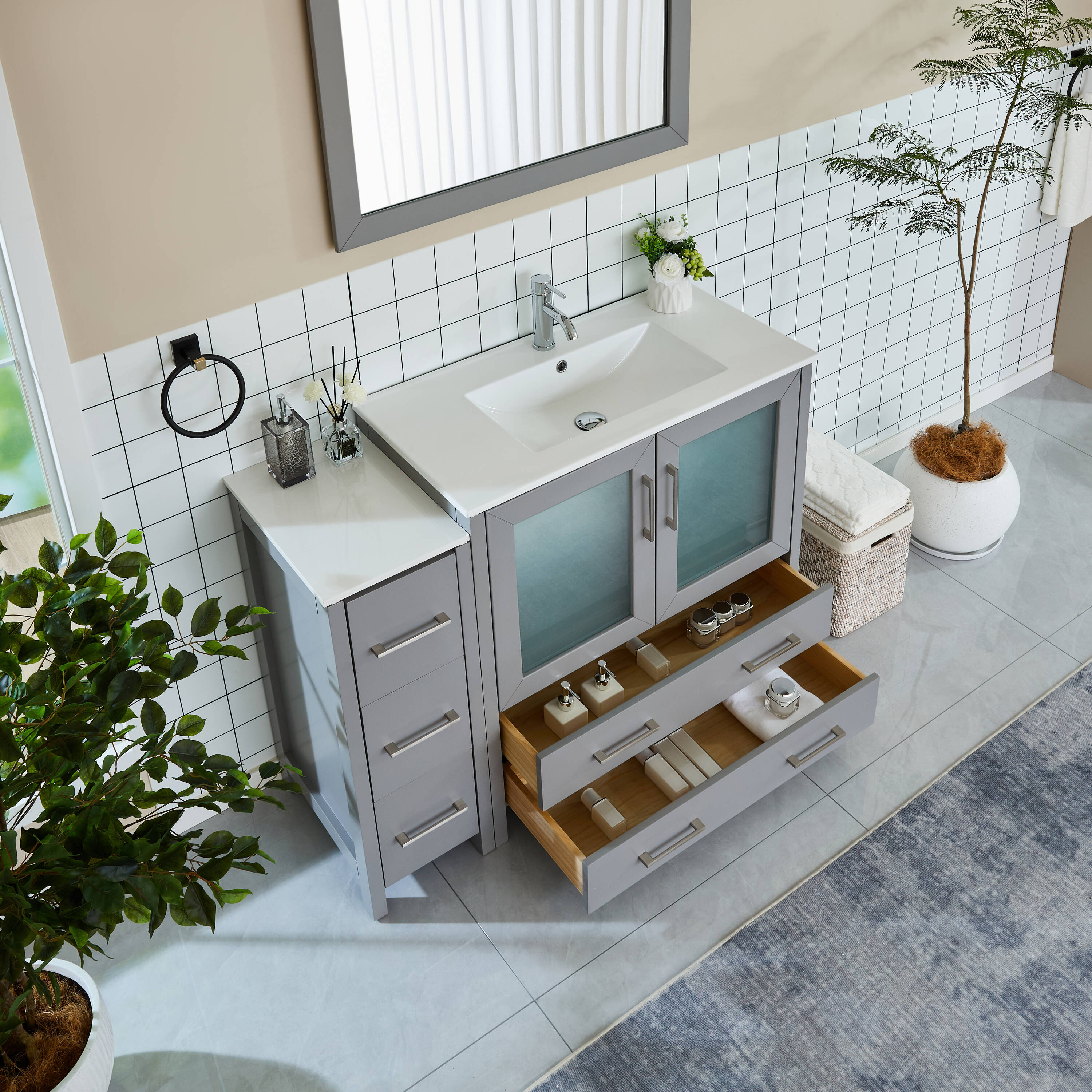 Vanity Art VA3036-48G Bath-Vanity-Combo - View #10