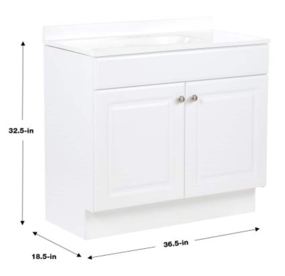 Project Source R13 VBCU3618 Bath-Vanity-Combo - View #7