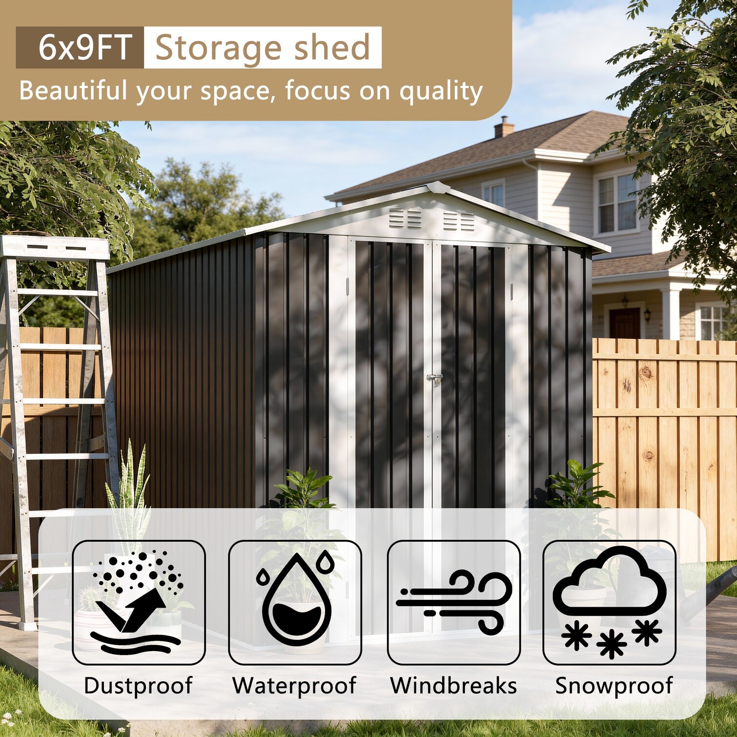 Naturefalls 4XJHYM9UM3UQ Metal-Storage-Buildings-Sheds - View #4