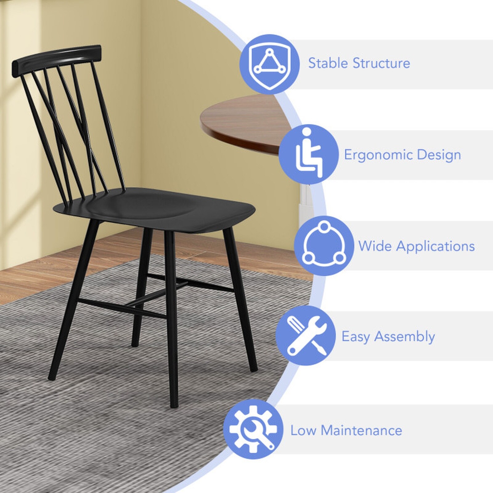 SUGIFT LW102SUGHY2553 Dining-Chairs - View #4