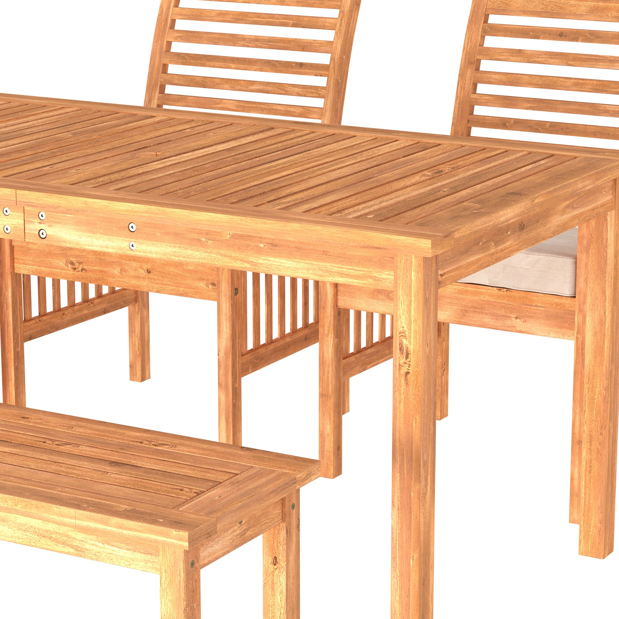 Walker Edison LWW4SDTBR Patio-Dining-Sets - View #5