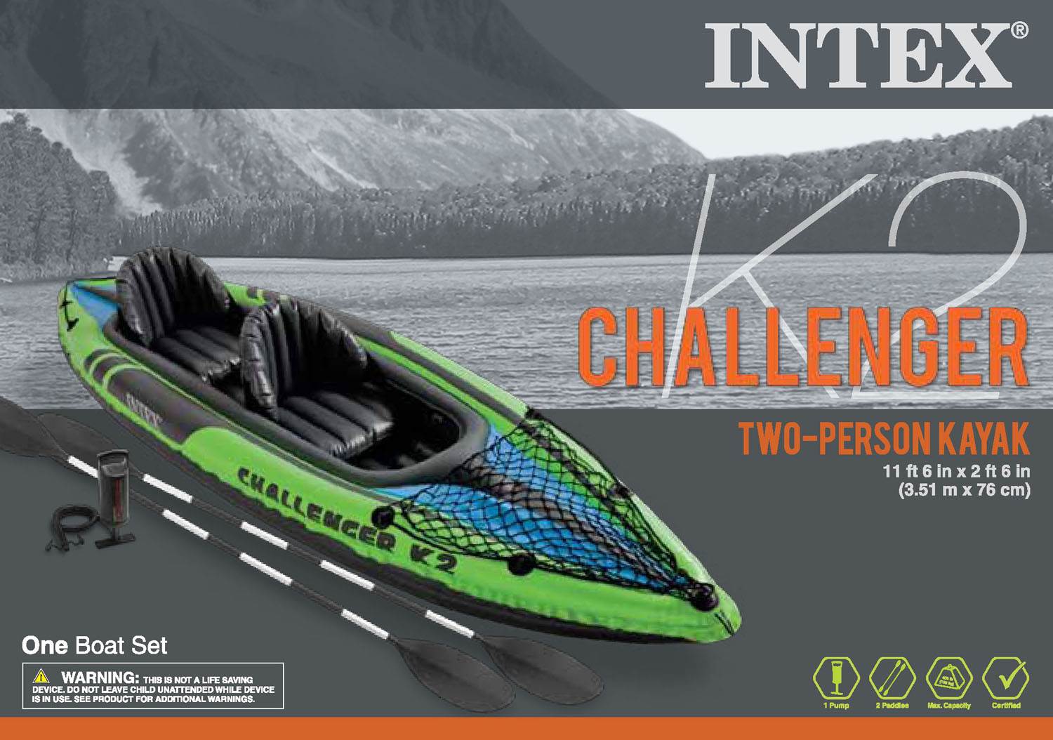 Intex 107927 kayaks - View #6