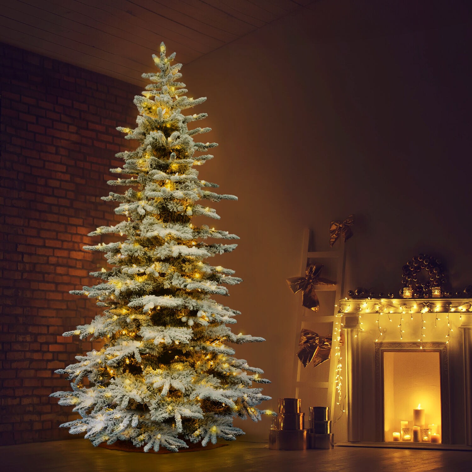 Fraser Hill Farm FFMP012-5SN Artificial-Christmas-Trees - View #9
