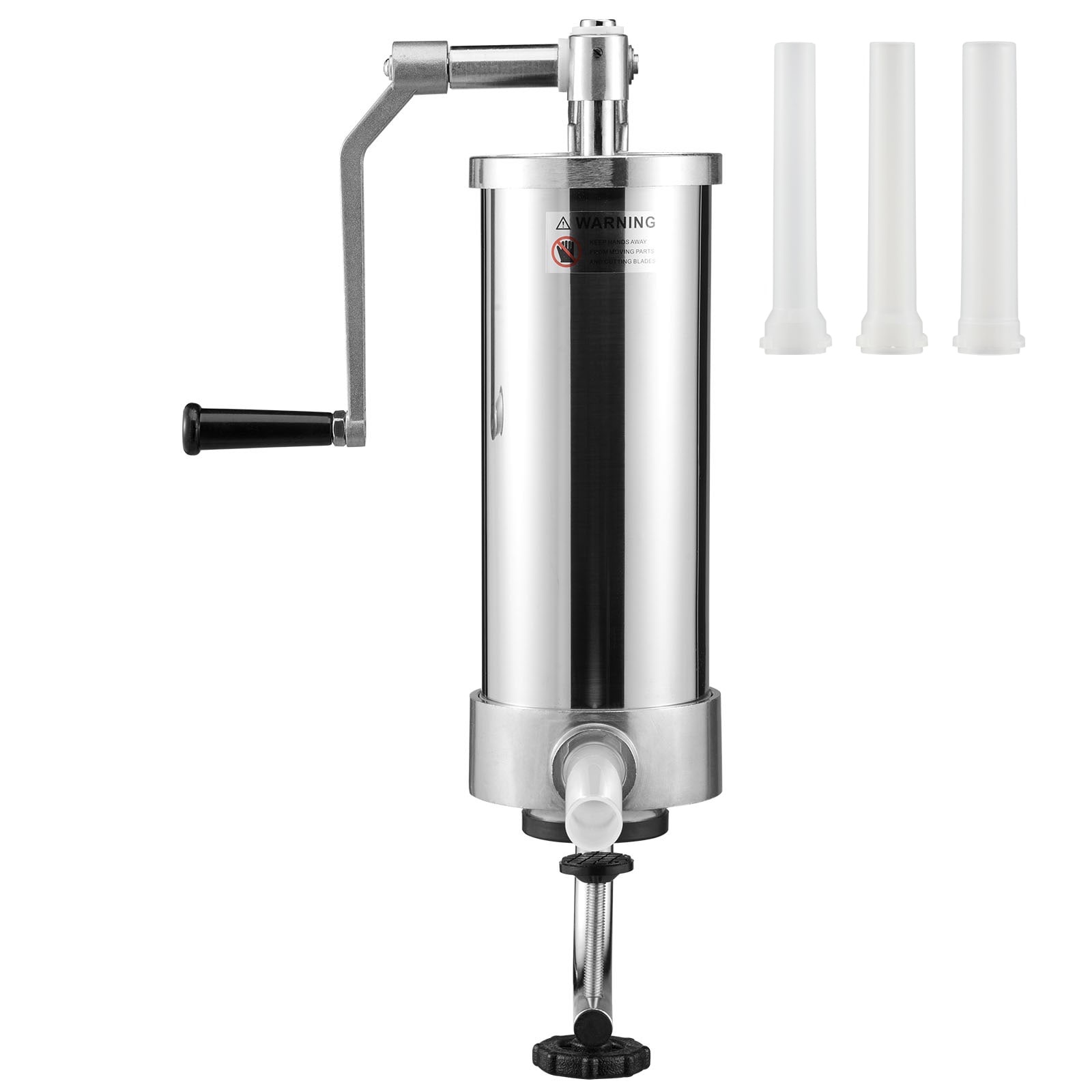 VEVOR SDLSBXGGCJ3L10KSCV0 Food grade SUS 304 3 L Vertical Sausage Maker Sausage stuffer