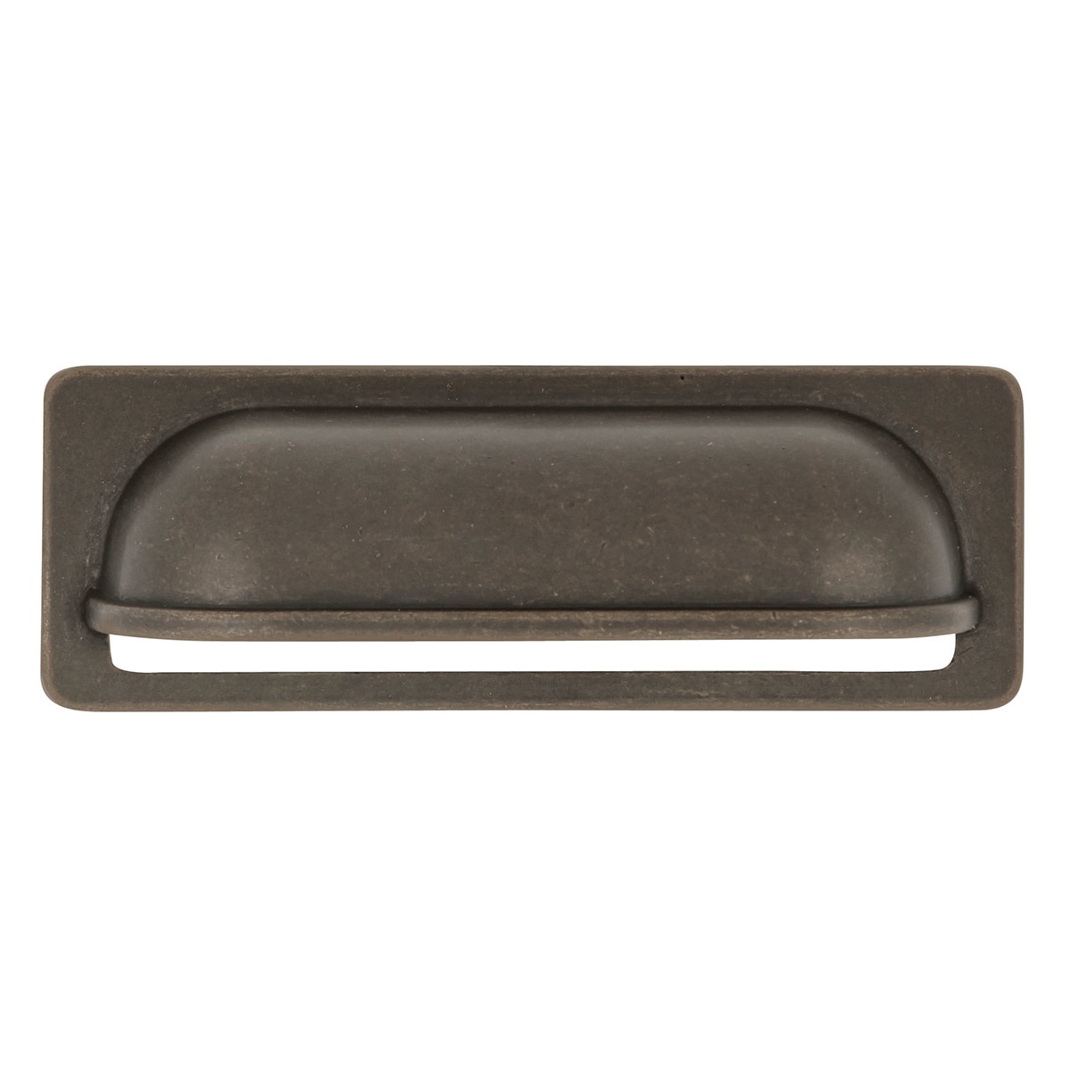 Hickory Hardware PA1023-WOA-25B Modus 3-in , 76mm Center to Center Windover Antique Rectangular Cup 25 -Pack