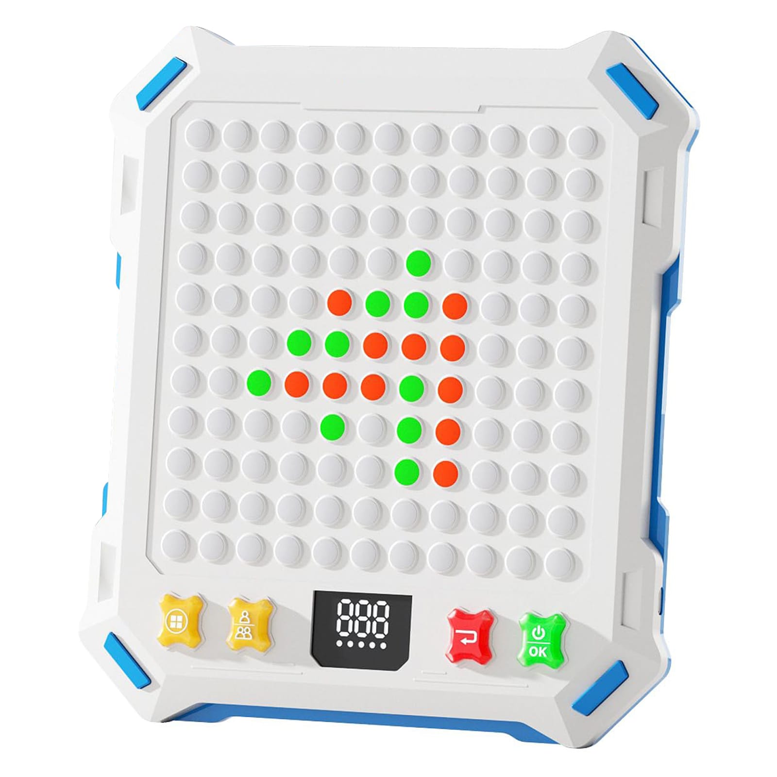 Afoxsos 1 Piece 14 in 1 Handheld Smart Board Game Console with 14 Strategy Puzzle Games for Kids Ages 6 to 12 and Adults Portable Travel Toy Gift